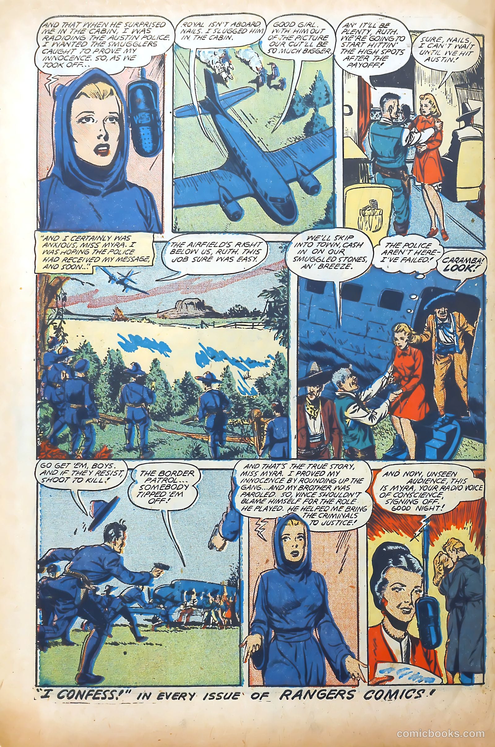 Rangers Comics #48 (1949) — page 50 of 52