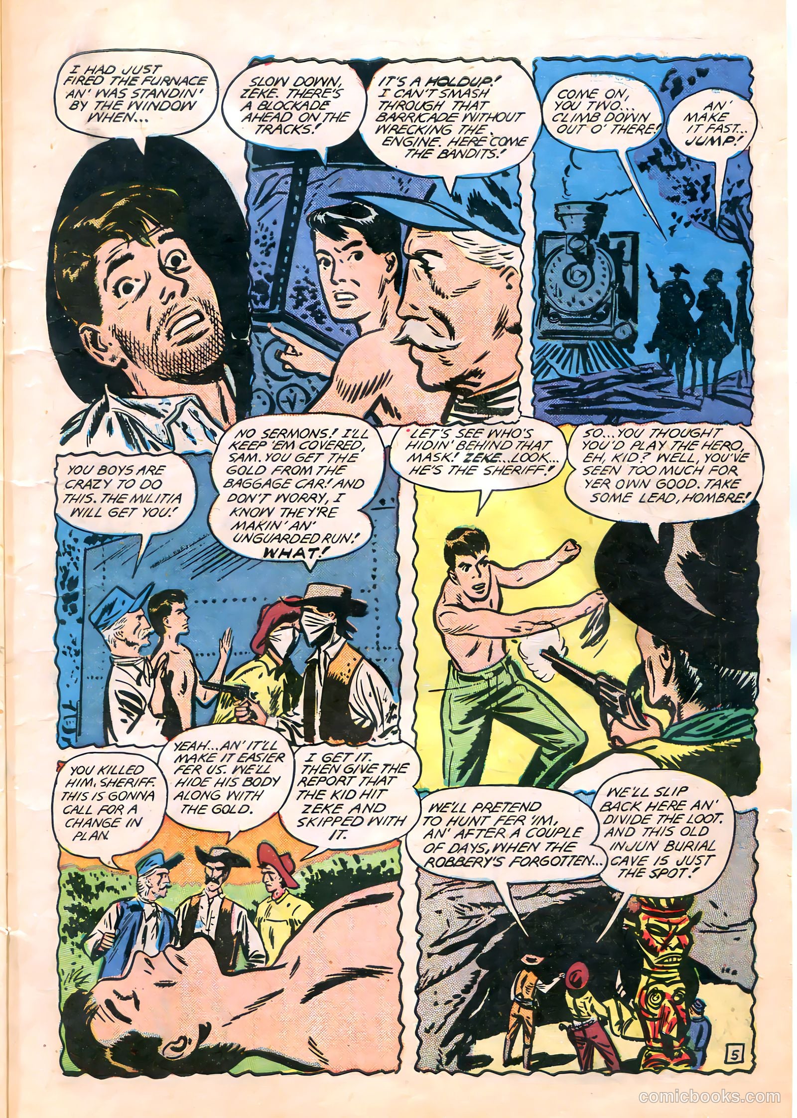 Rangers Comics #49 (1949) — page 7 of 52