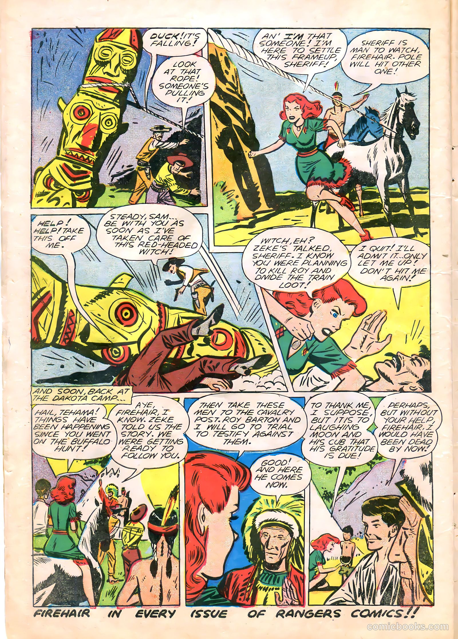 Rangers Comics #49 (1949) — page 12 of 52