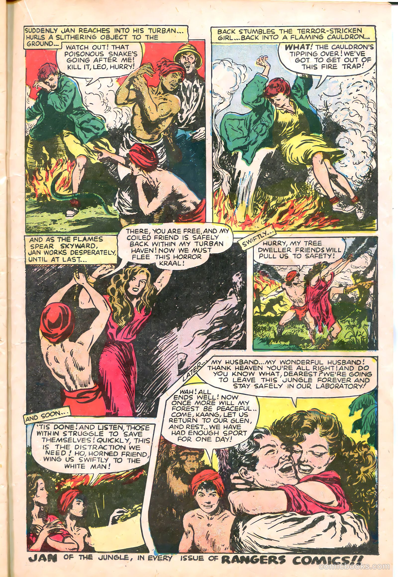 Rangers Comics #49 (1949) — page 33 of 52