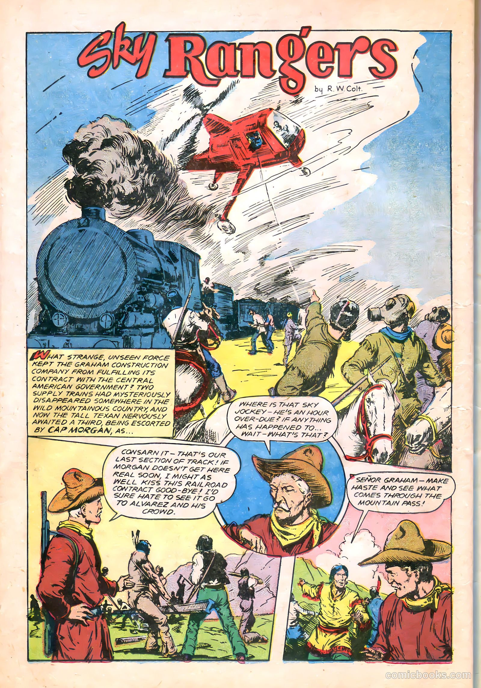 Rangers Comics #49 (1949) — page 36 of 52