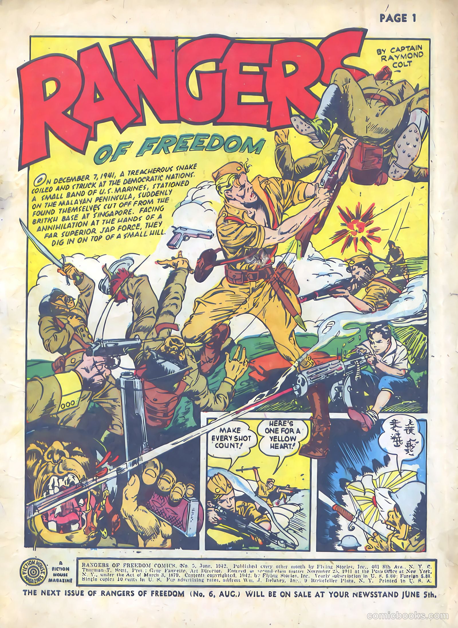 Rangers Comics #5 (1951) — page 3 of 68