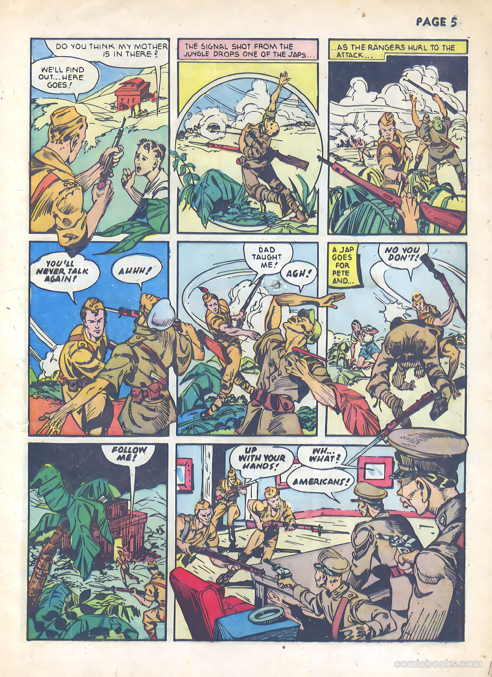 Rangers Comics #5 (1951) — page 7 of 68