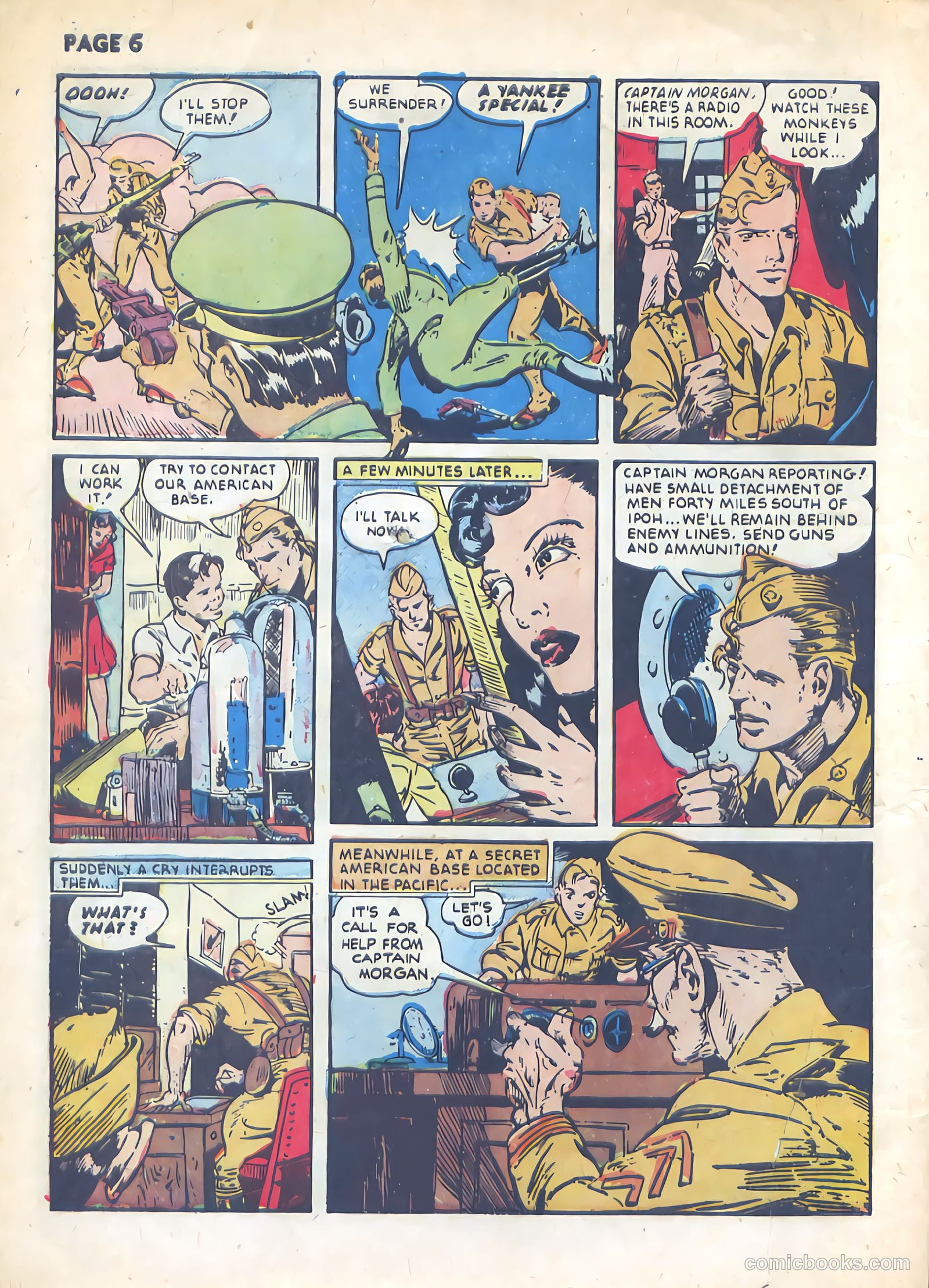 Rangers Comics #5 (1951) — page 8 of 68