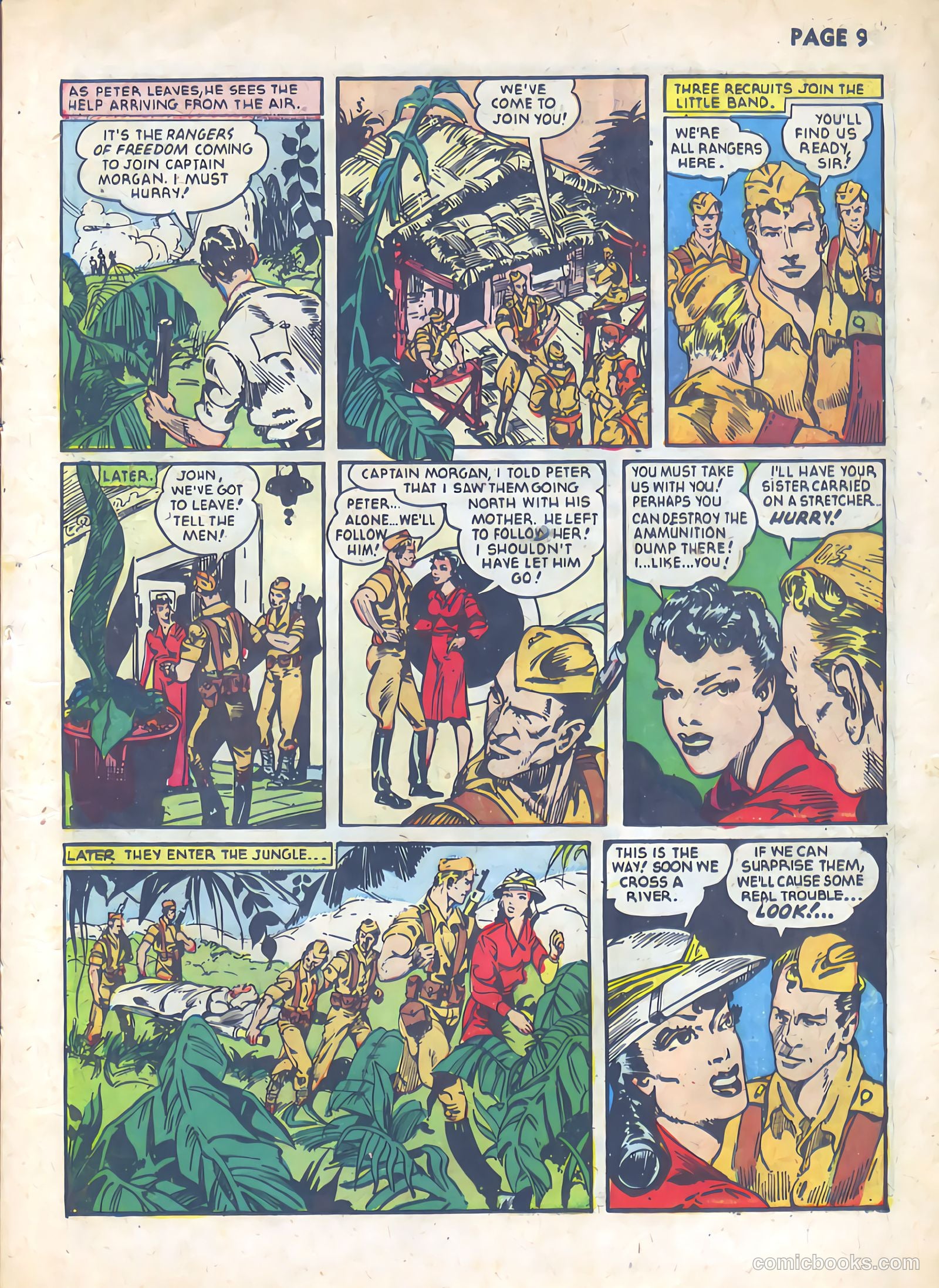 Rangers Comics #5 (1951) — page 11 of 68