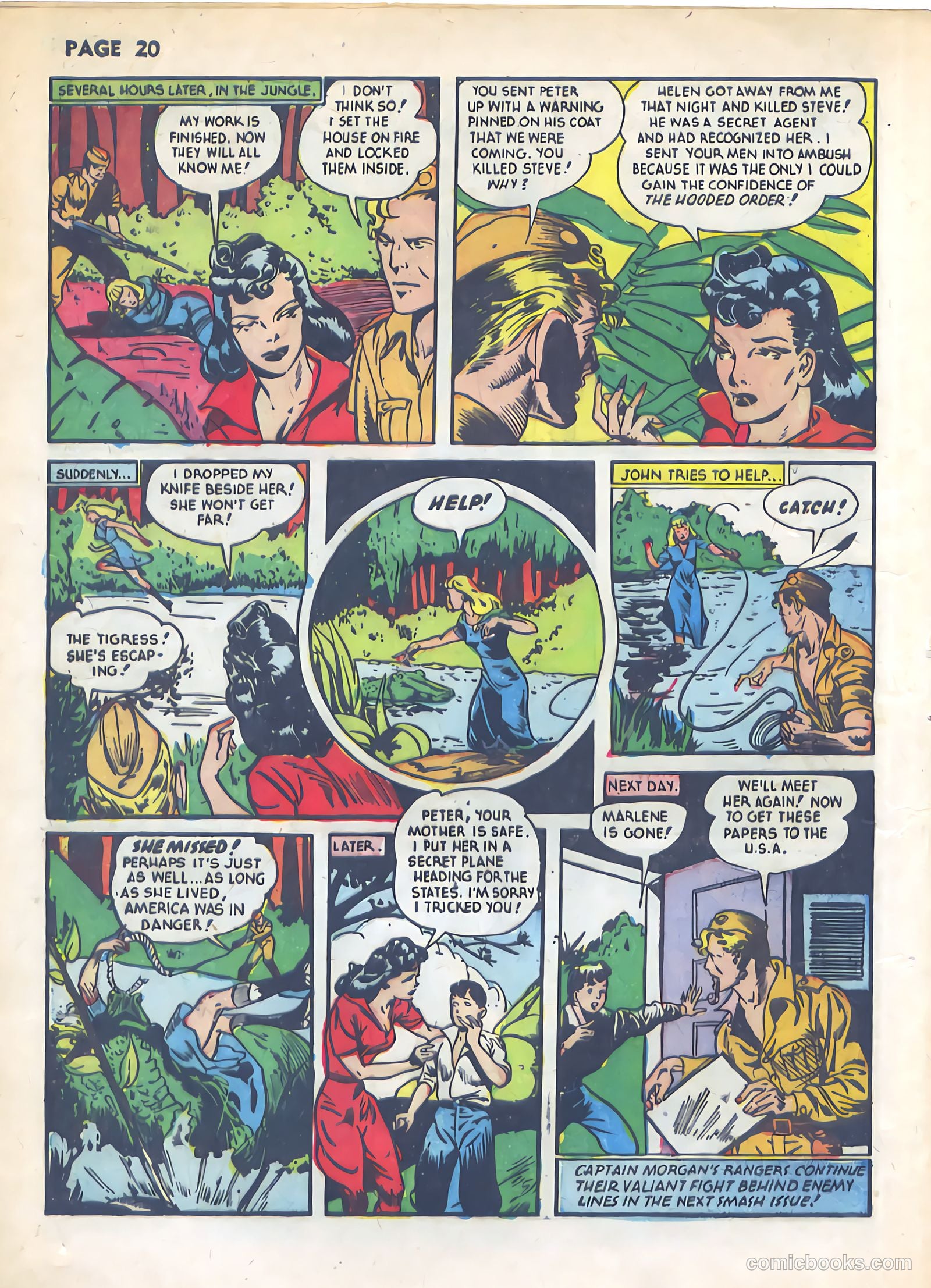 Rangers Comics #5 (1951) — page 22 of 68