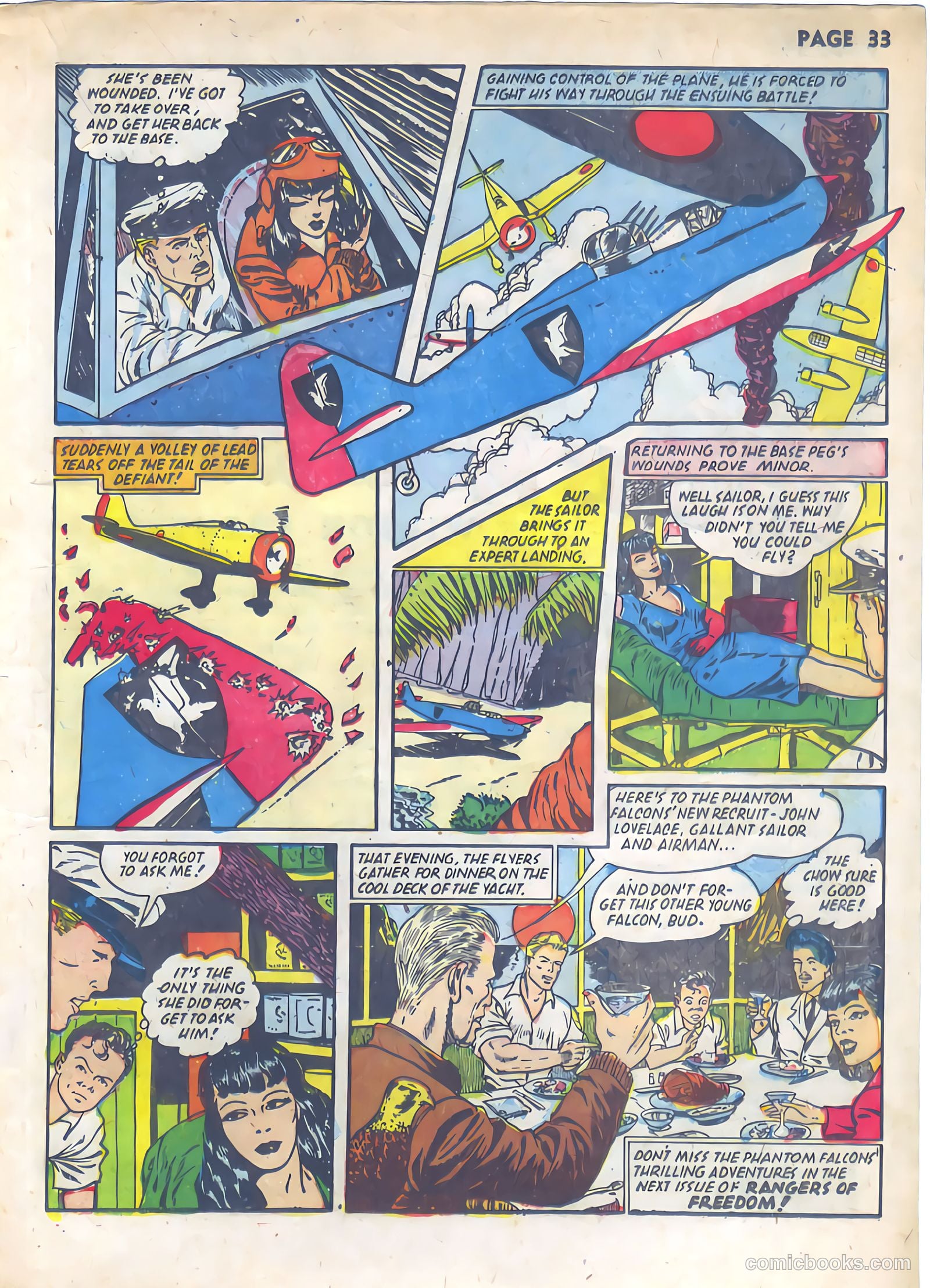 Rangers Comics #5 (1951) — page 35 of 68