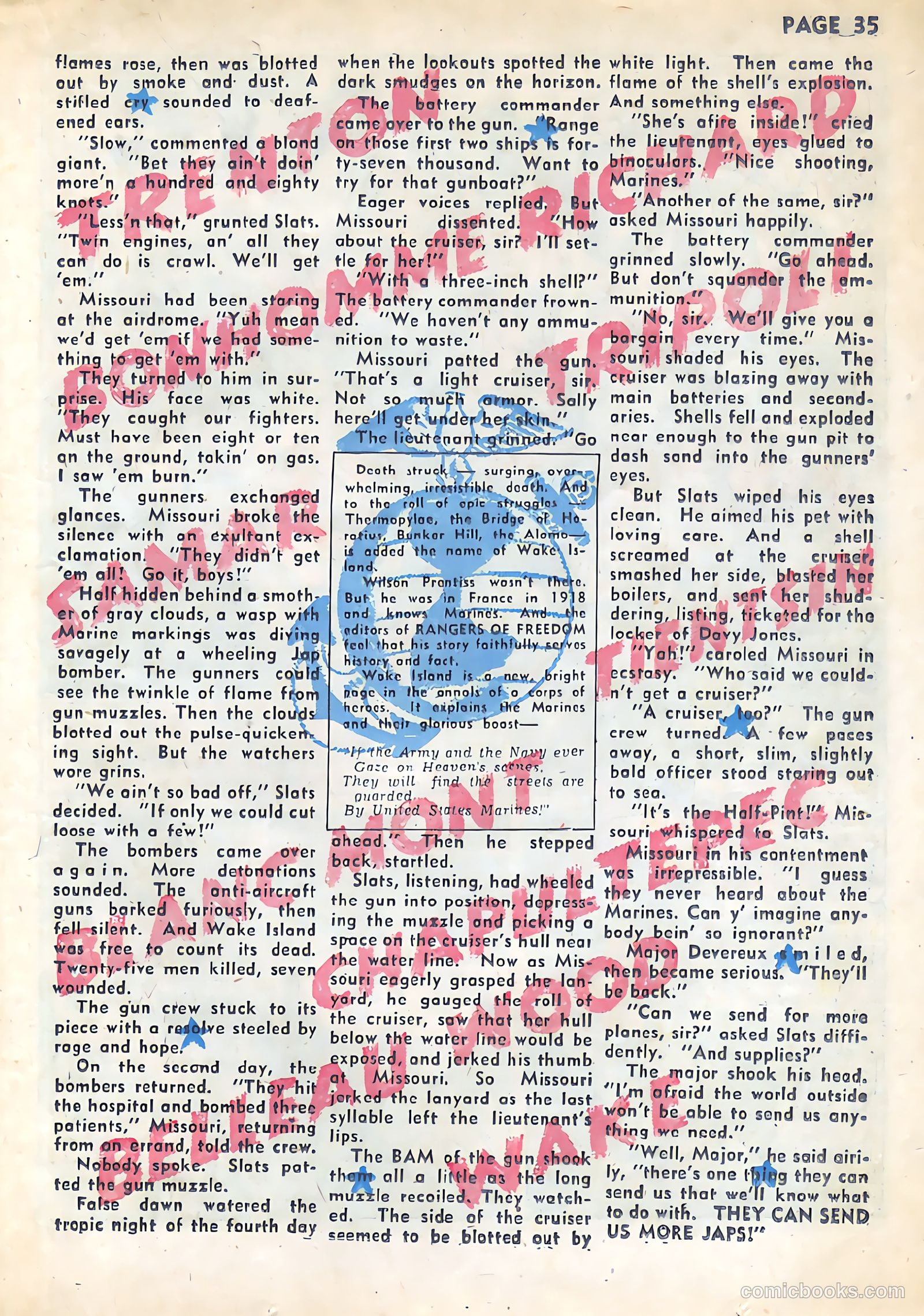 Rangers Comics #5 (1951) — page 37 of 68