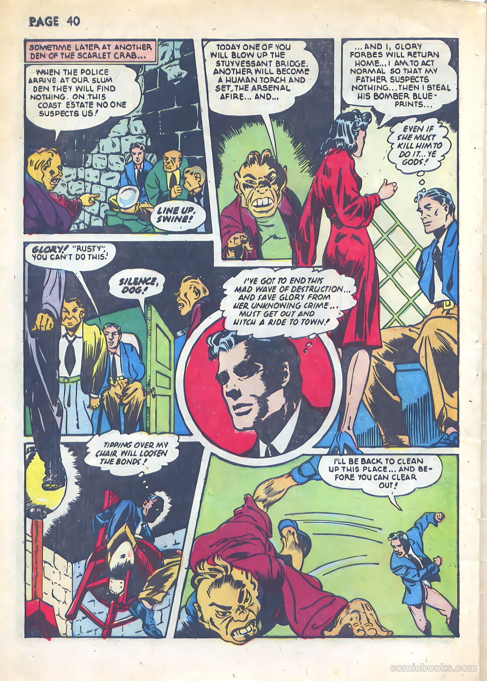 Rangers Comics #5 (1951) — page 42 of 68