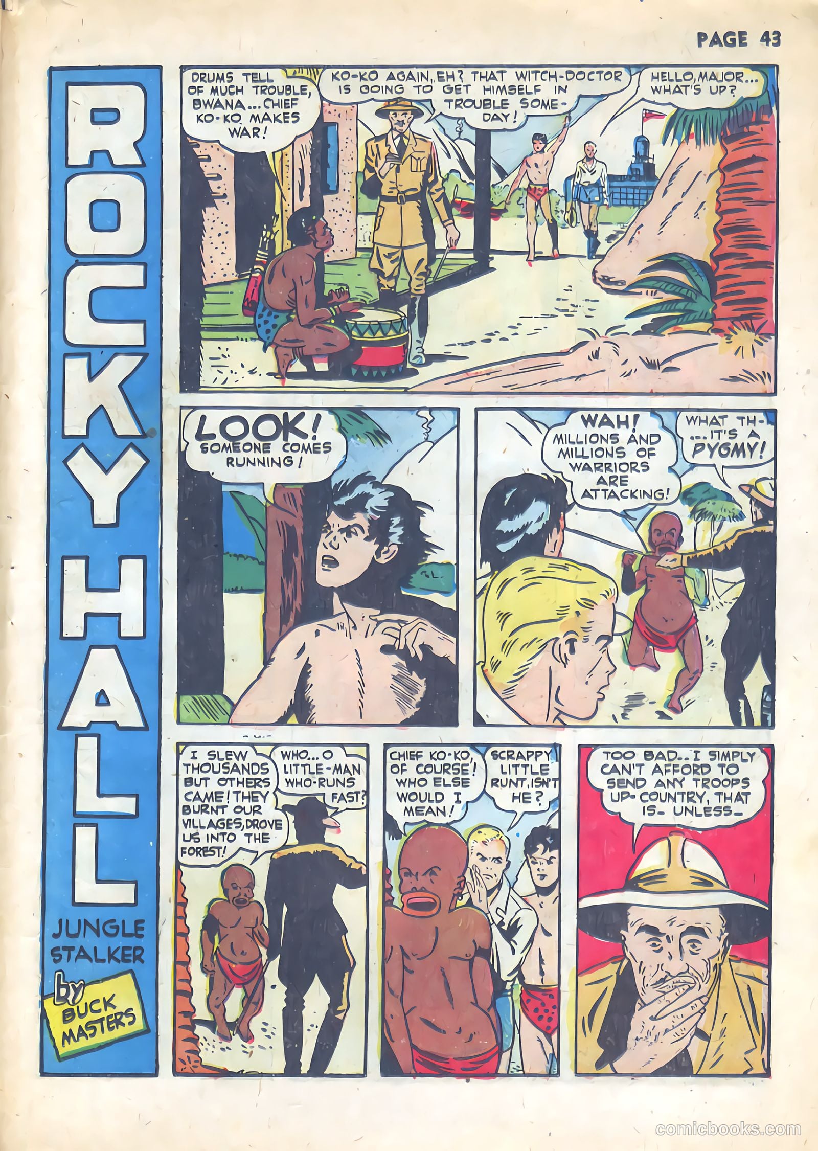 Rangers Comics #5 (1951) — page 45 of 68