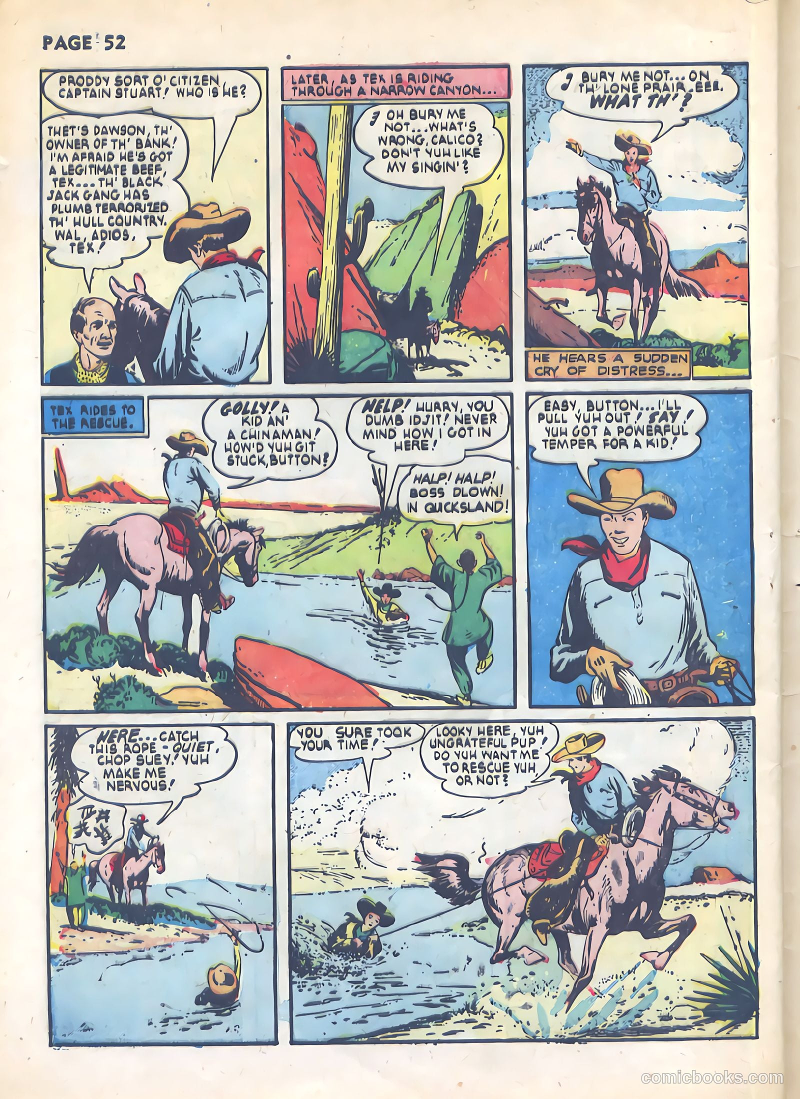 Rangers Comics #5 (1951) — page 54 of 68