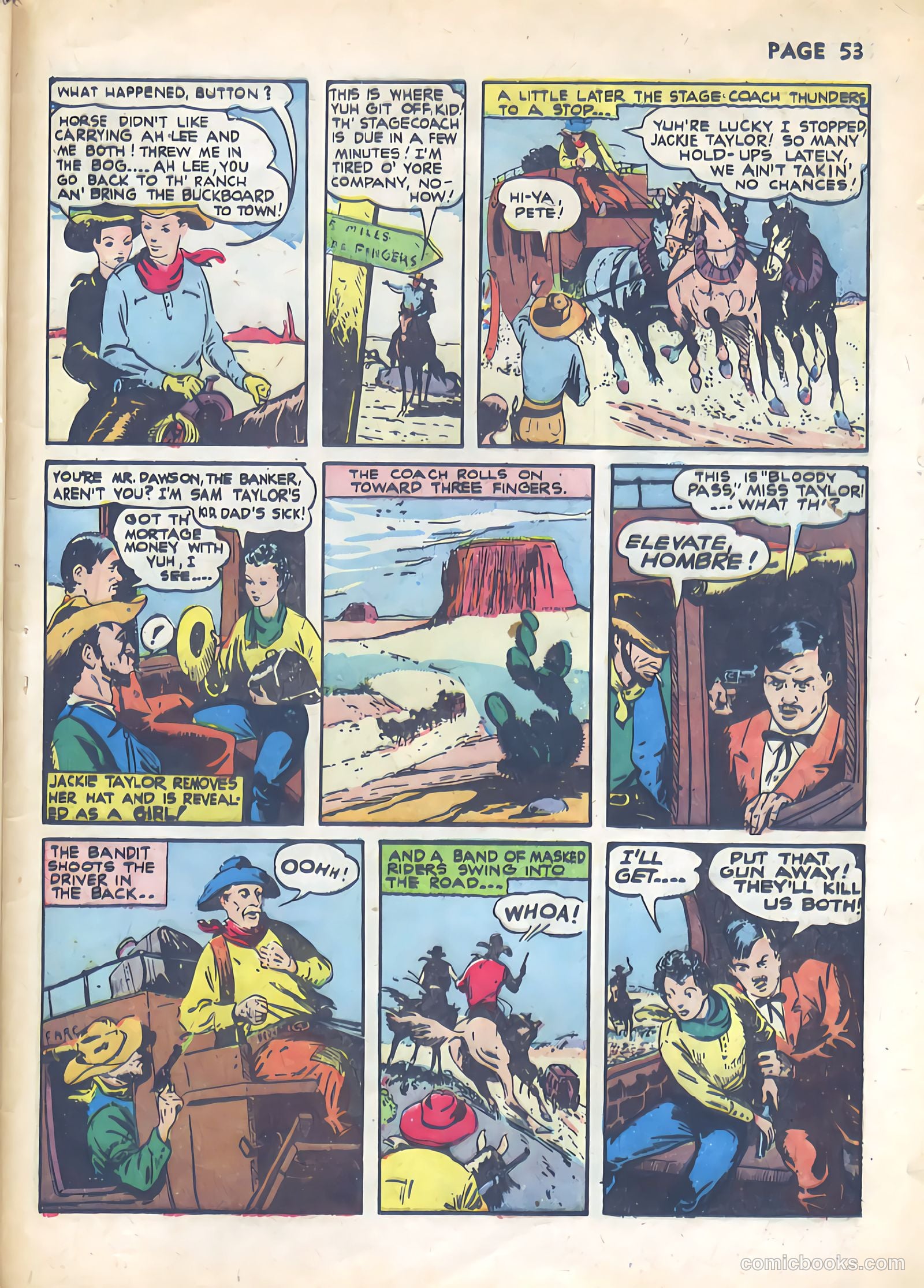 Rangers Comics #5 (1951) — page 55 of 68