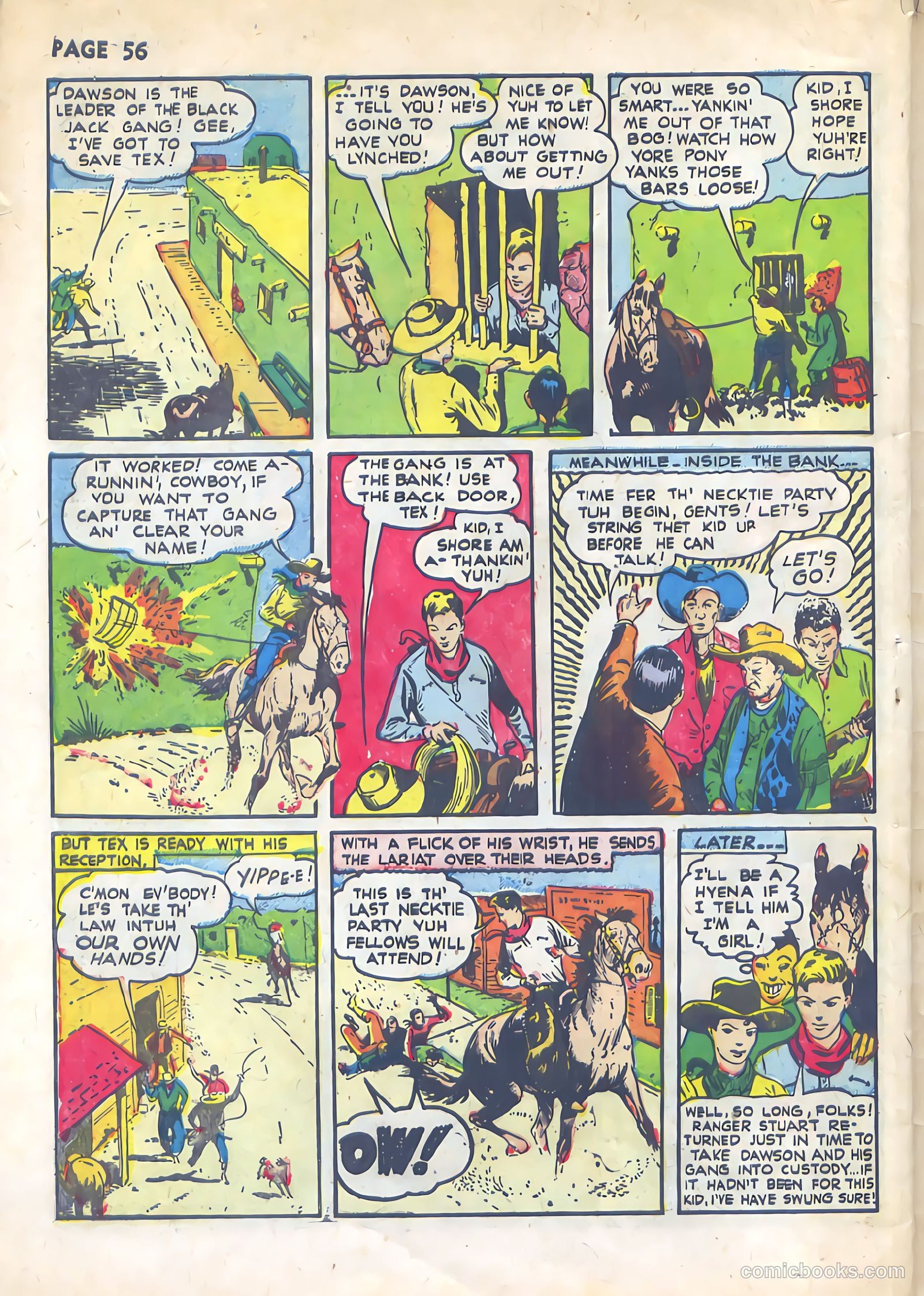 Rangers Comics #5 (1951) — page 58 of 68