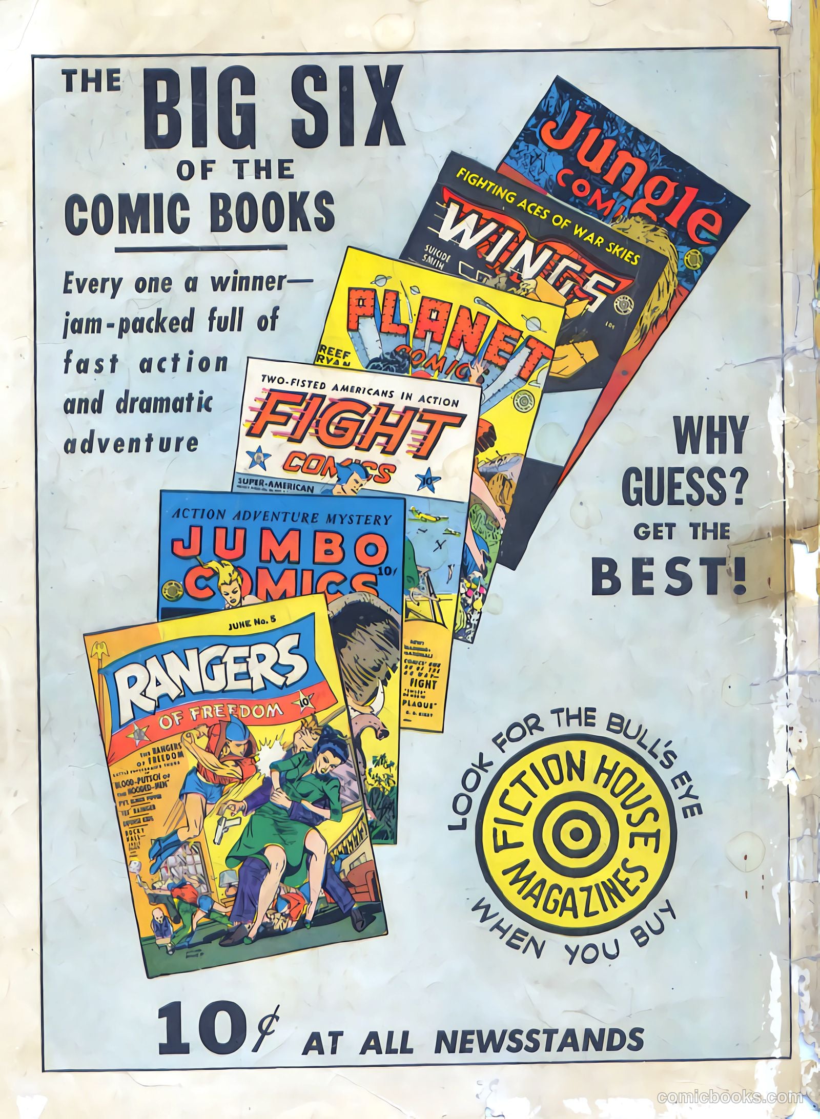 Rangers Comics #5 (1951) — page 68 of 68