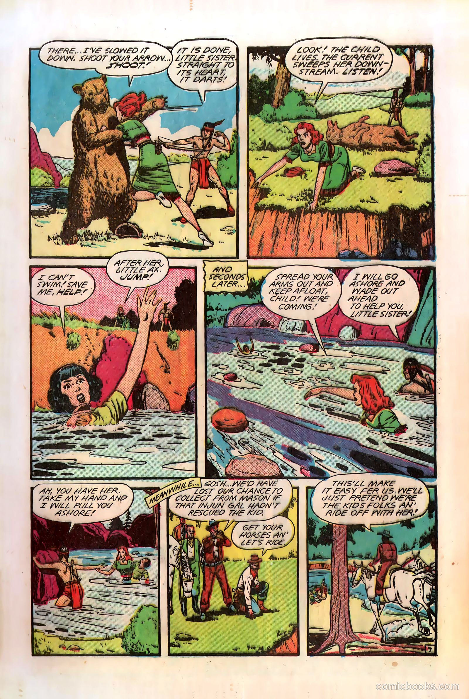 Rangers Comics #50 (1949) — page 9 of 52