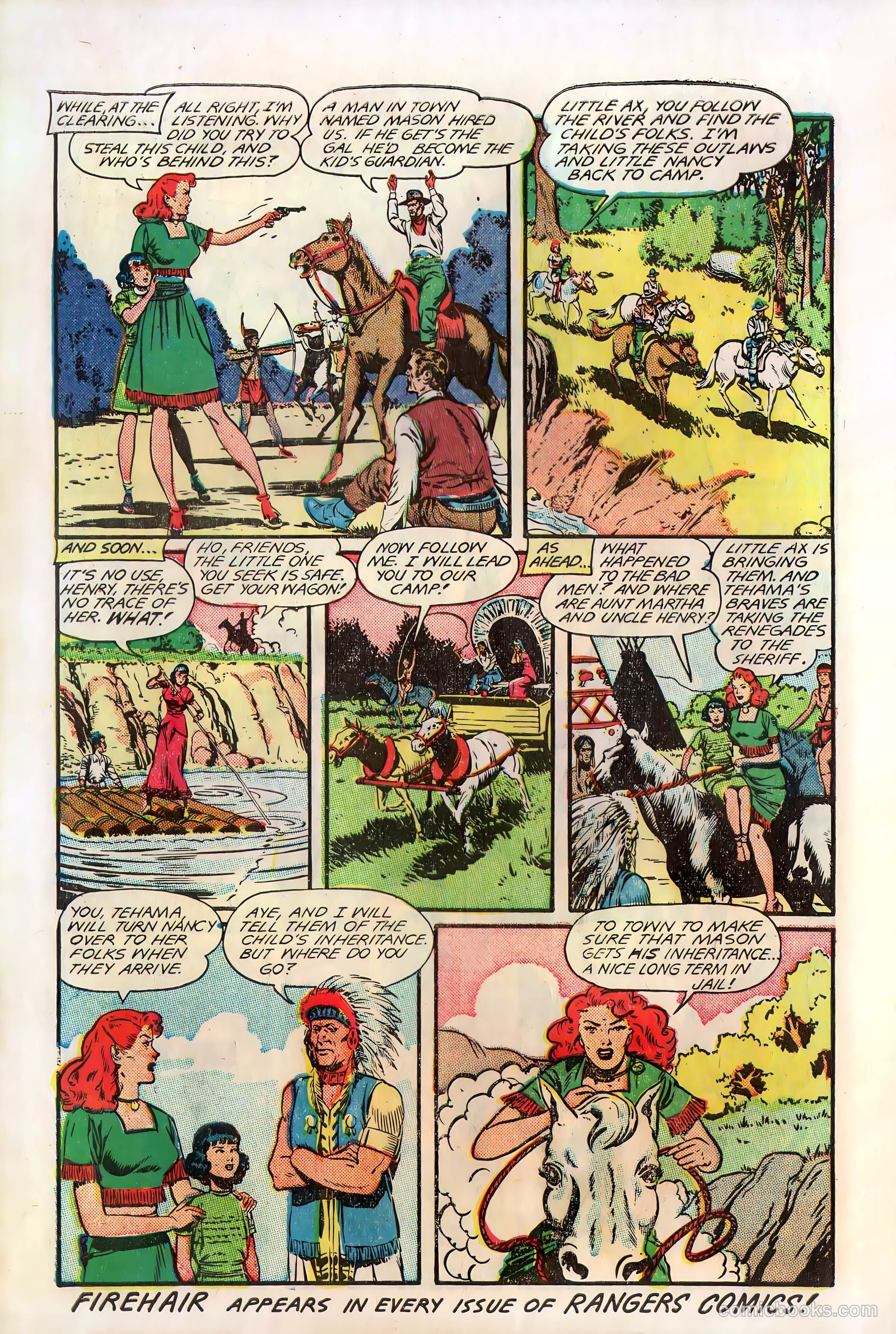Rangers Comics #50 (1949) — page 12 of 52