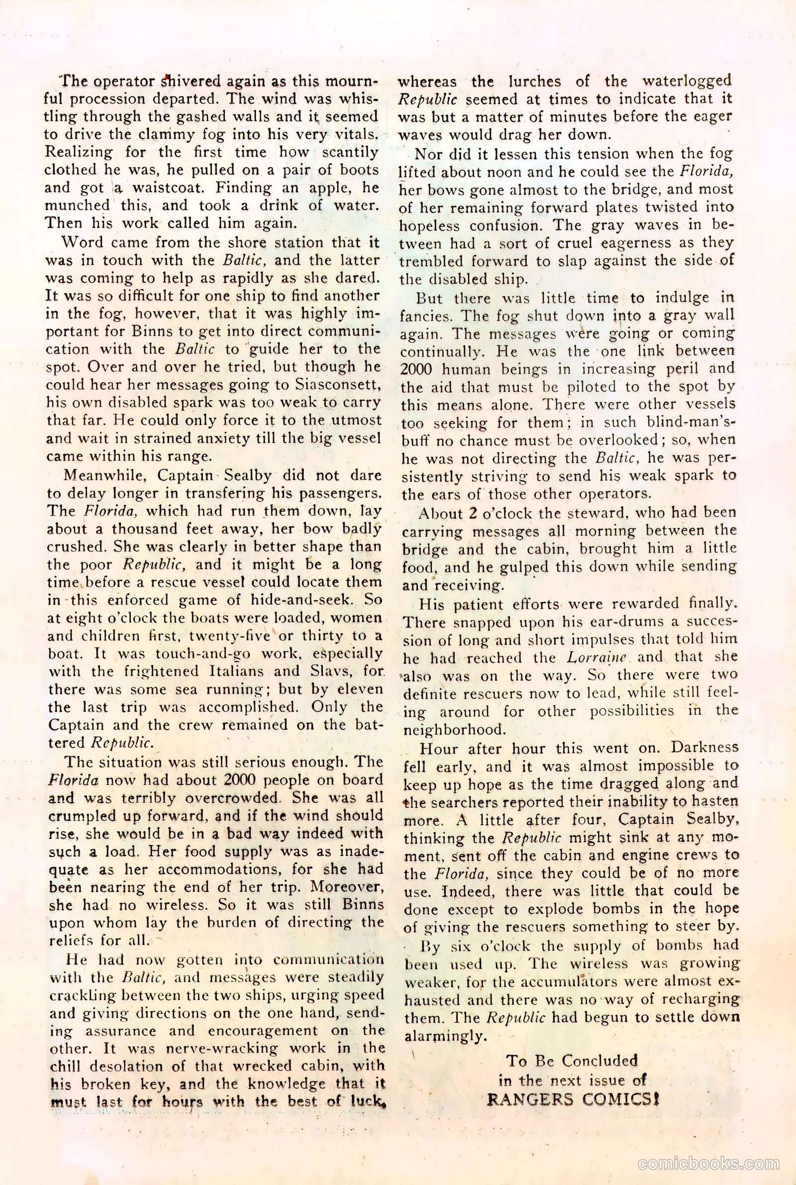Rangers Comics #50 (1949) — page 35 of 52