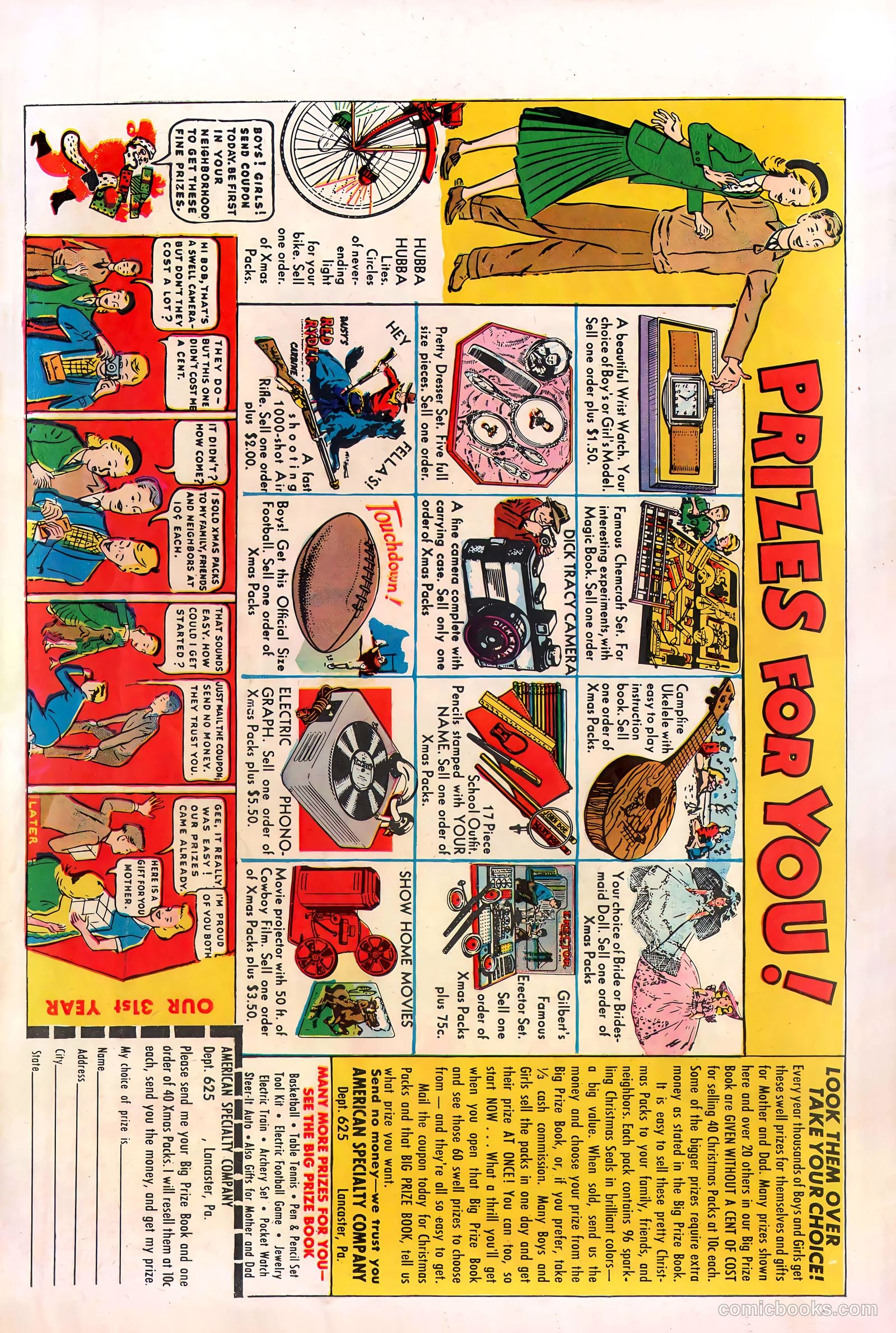 Rangers Comics #50 (1949) — page 52 of 52