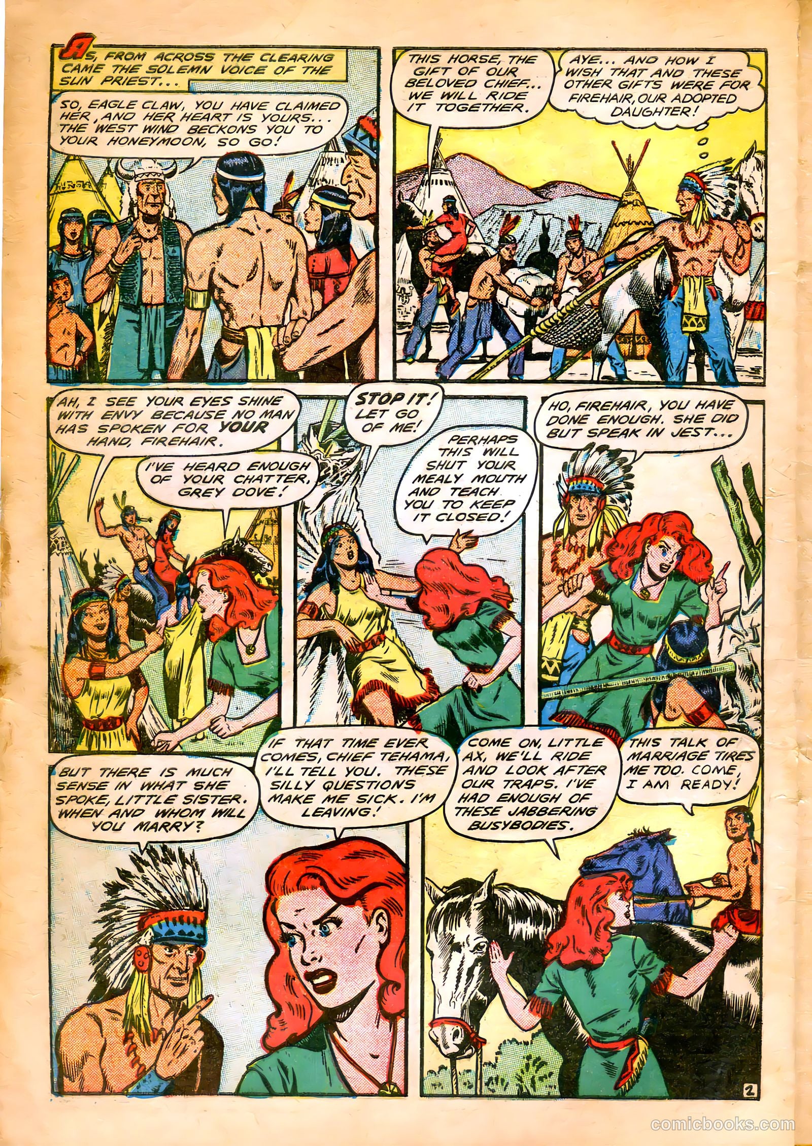 Rangers Comics #51 (1950) — page 4 of 52