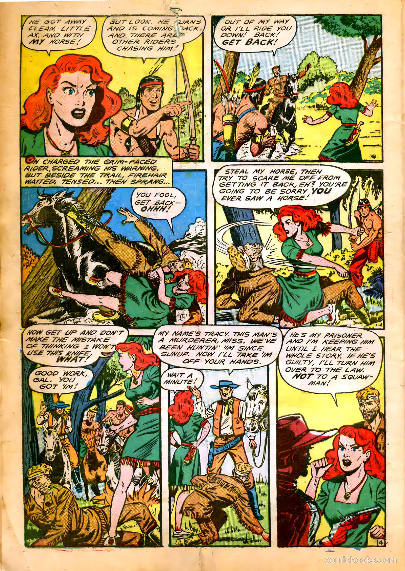 Rangers Comics #51 (1950) — page 6 of 52