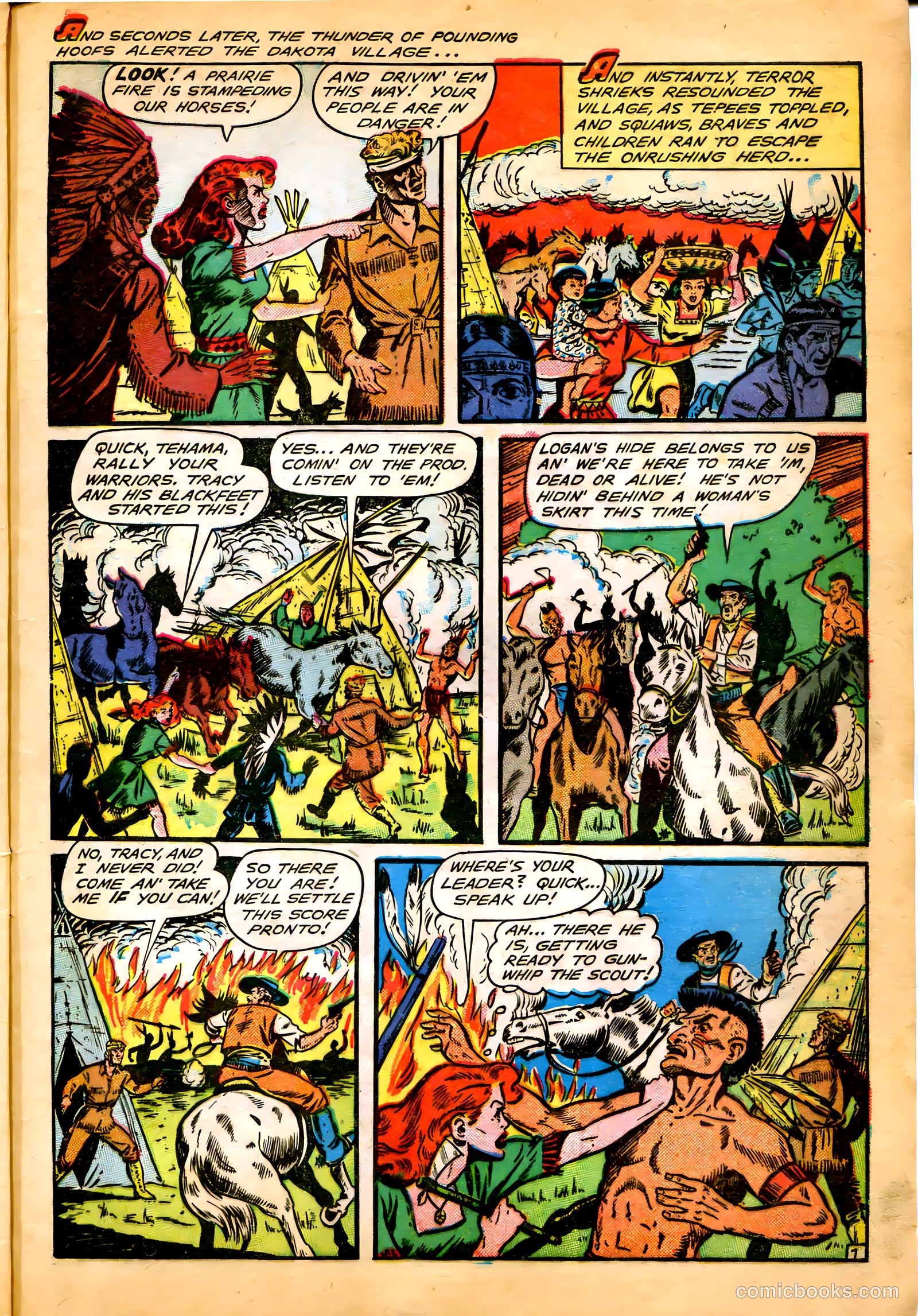 Rangers Comics #51 (1950) — page 9 of 52