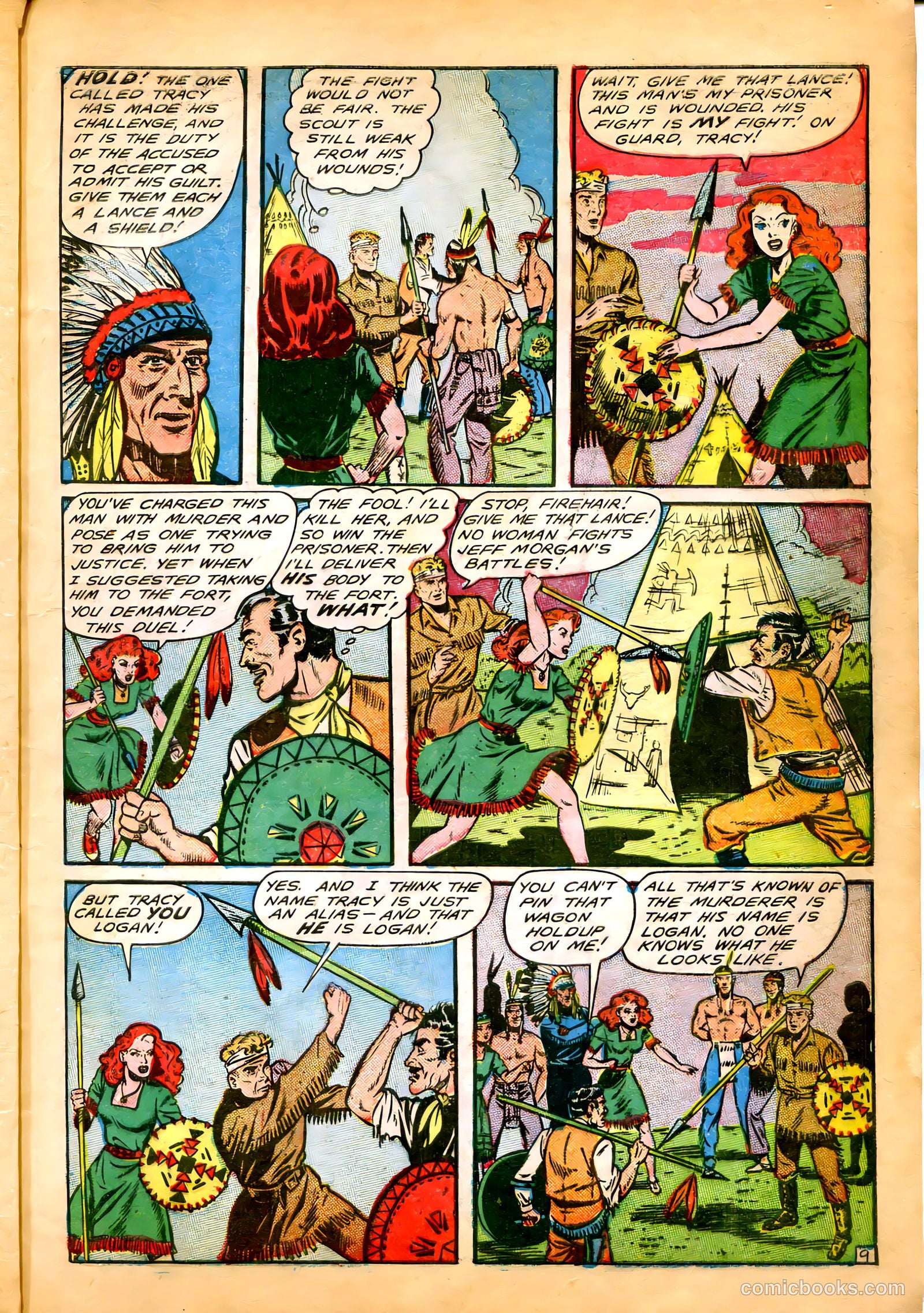Rangers Comics #51 (1950) — page 11 of 52