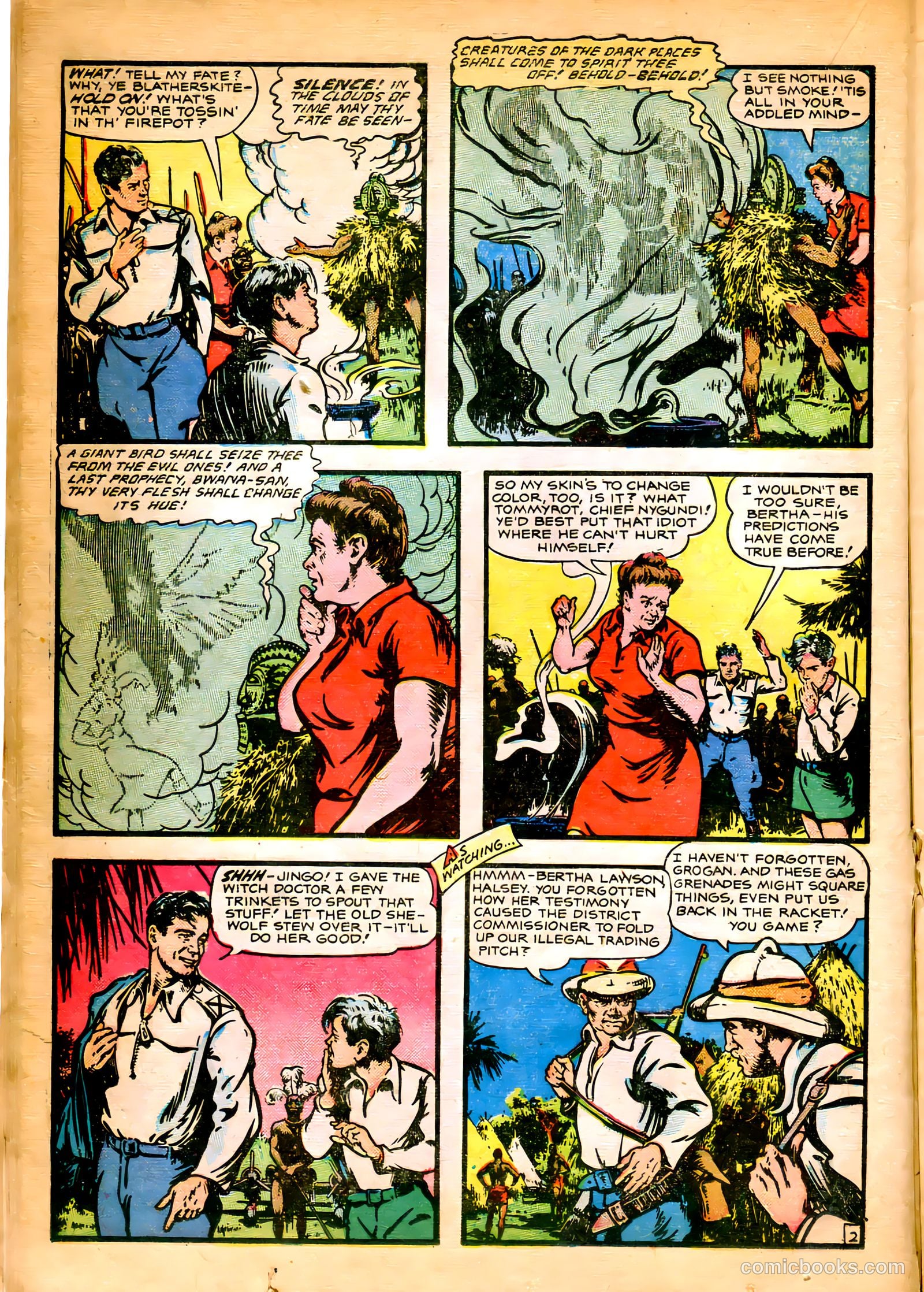 Rangers Comics #51 (1950) — page 22 of 52