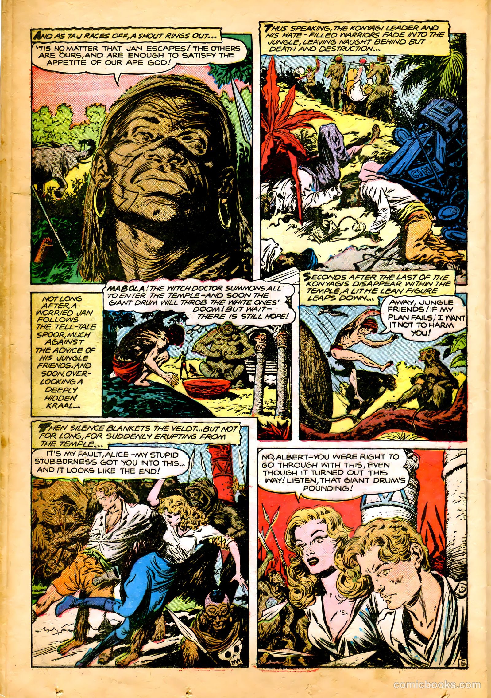 Rangers Comics #51 (1950) — page 32 of 52