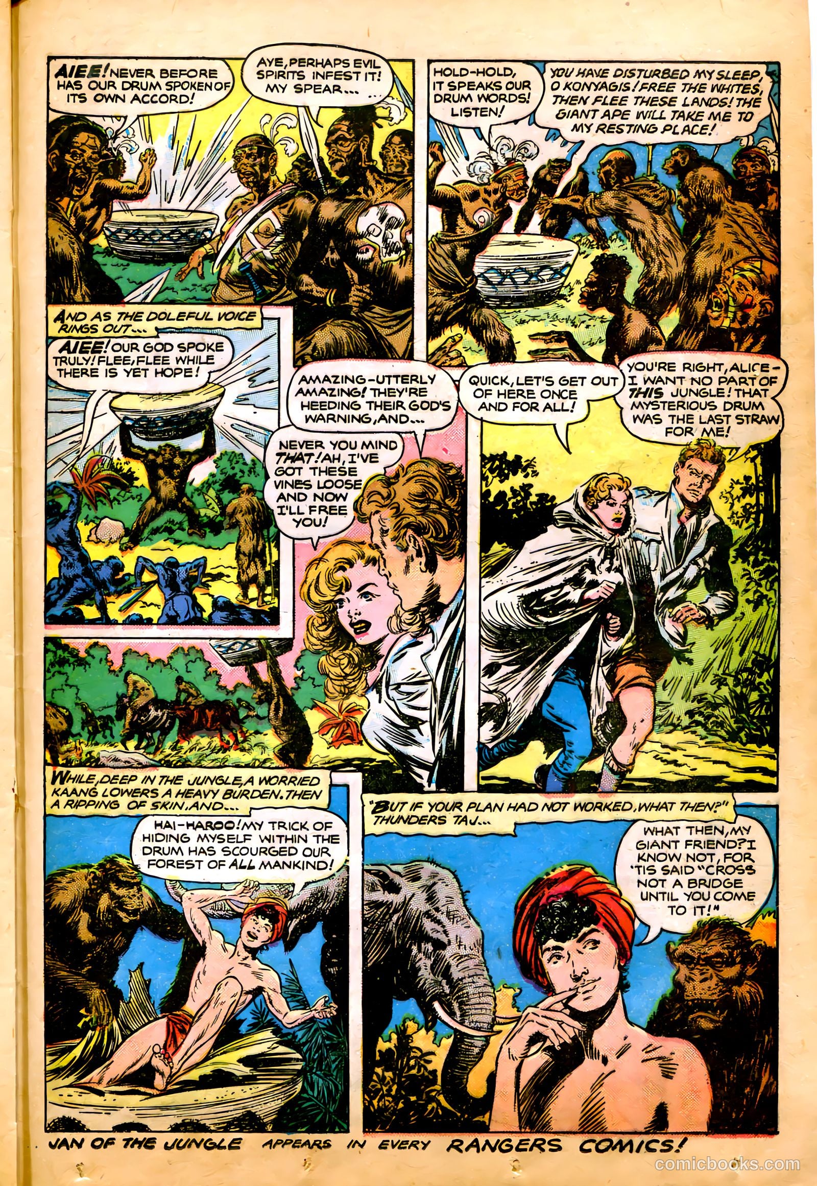 Rangers Comics #51 (1950) — page 33 of 52