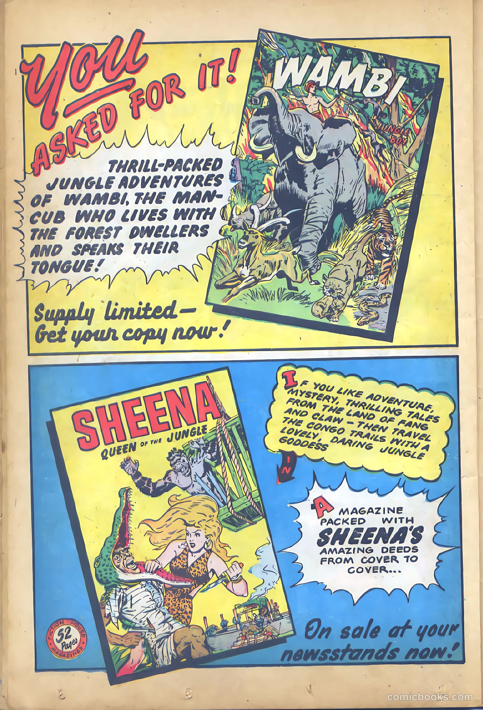 Rangers Comics #51 (1950) — page 34 of 52