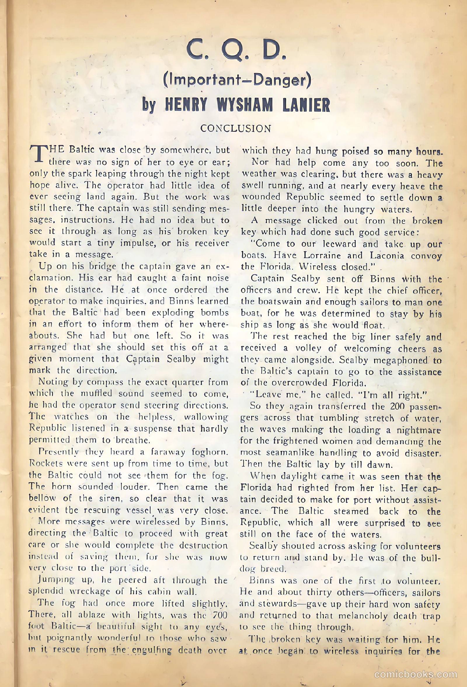 Rangers Comics #51 (1950) — page 35 of 52