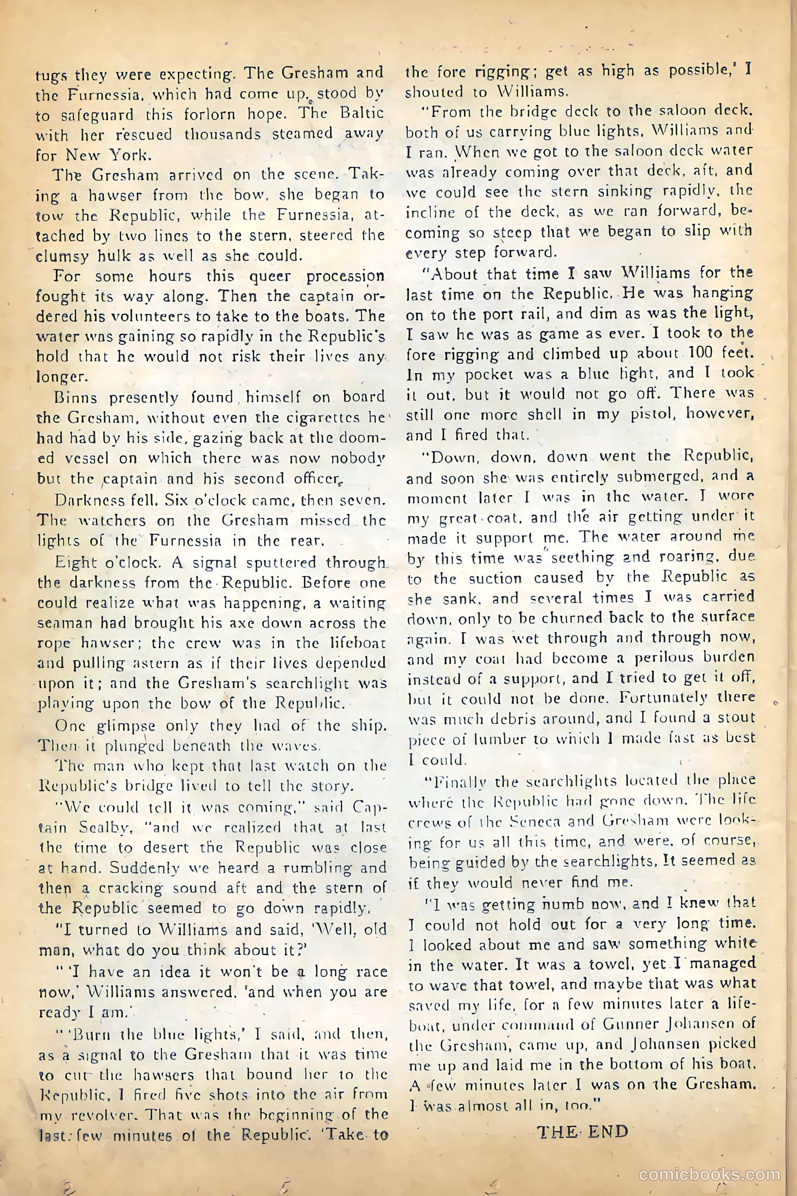Rangers Comics #51 (1950) — page 36 of 52