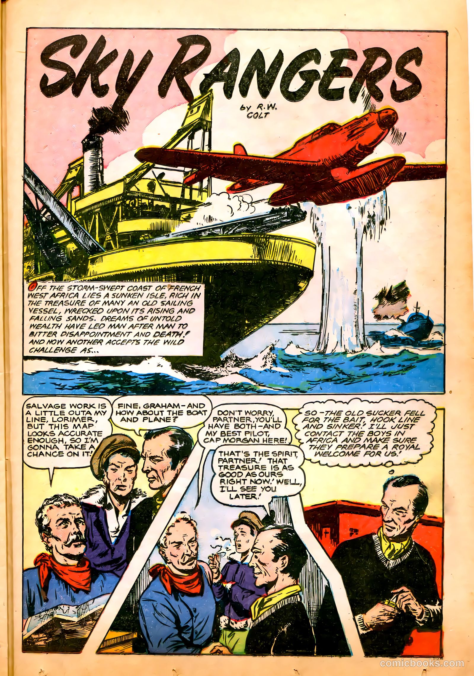 Rangers Comics #51 (1950) — page 37 of 52