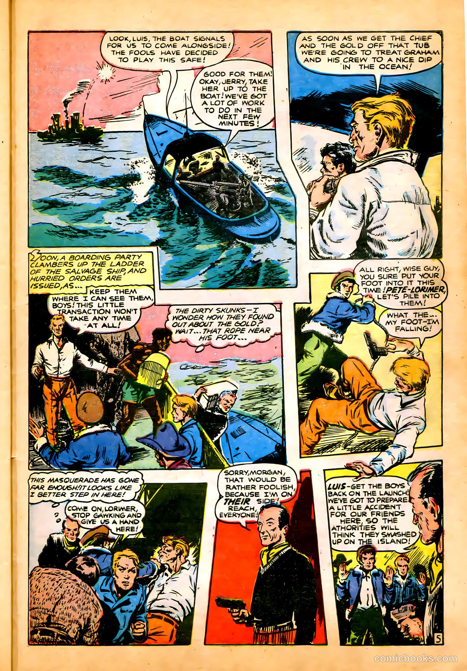 Rangers Comics #51 (1950) — page 41 of 52