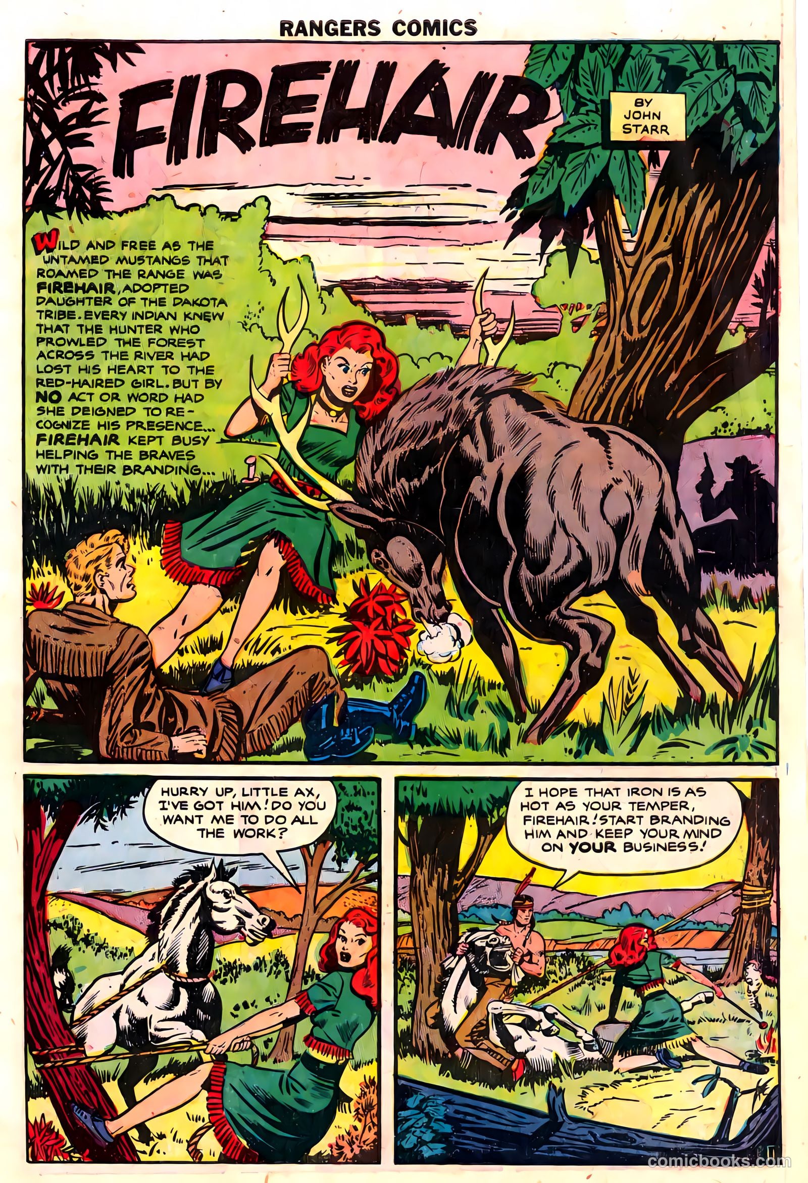 Rangers Comics #52 (1950) — page 3 of 52