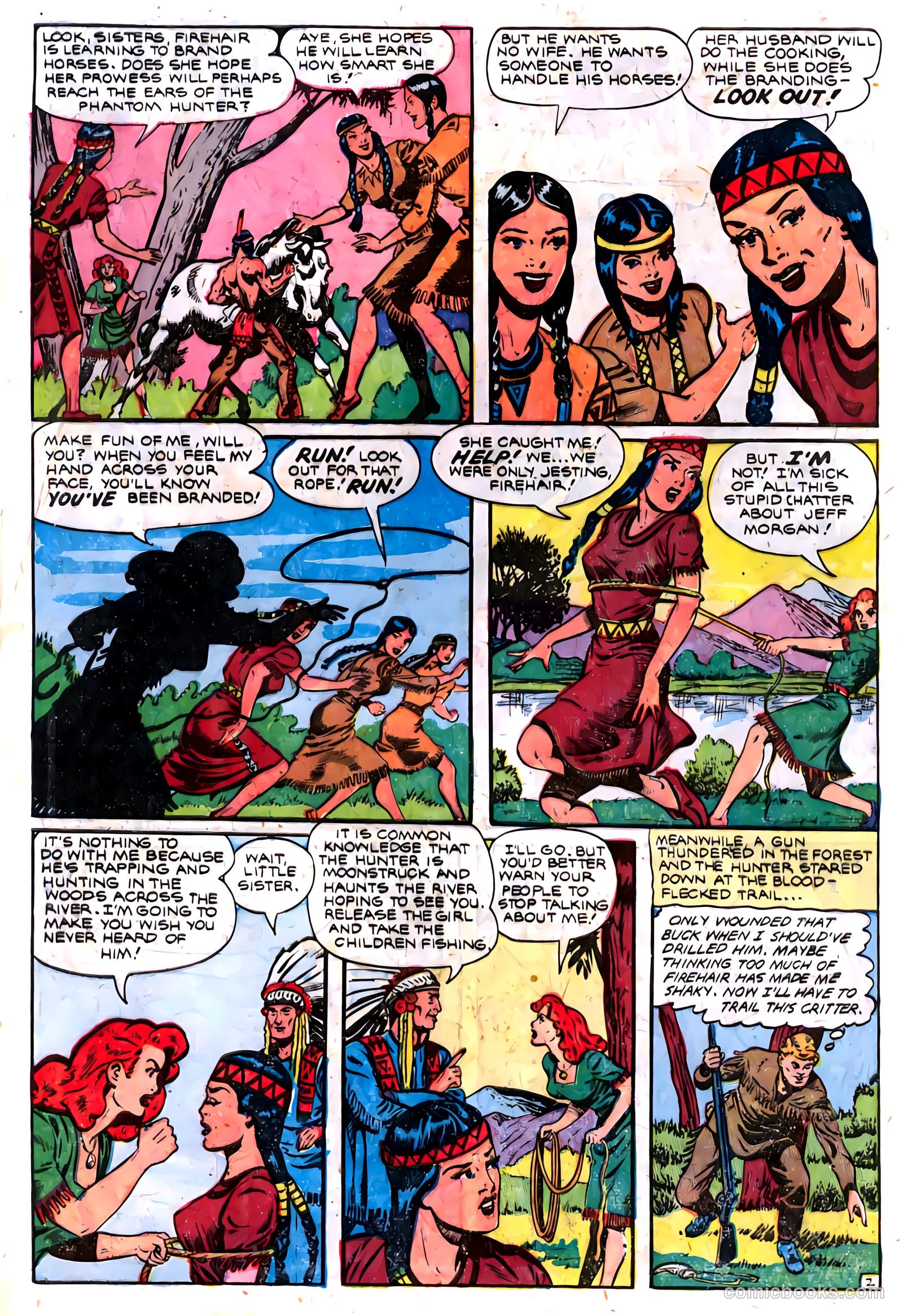Rangers Comics #52 (1950) — page 4 of 52