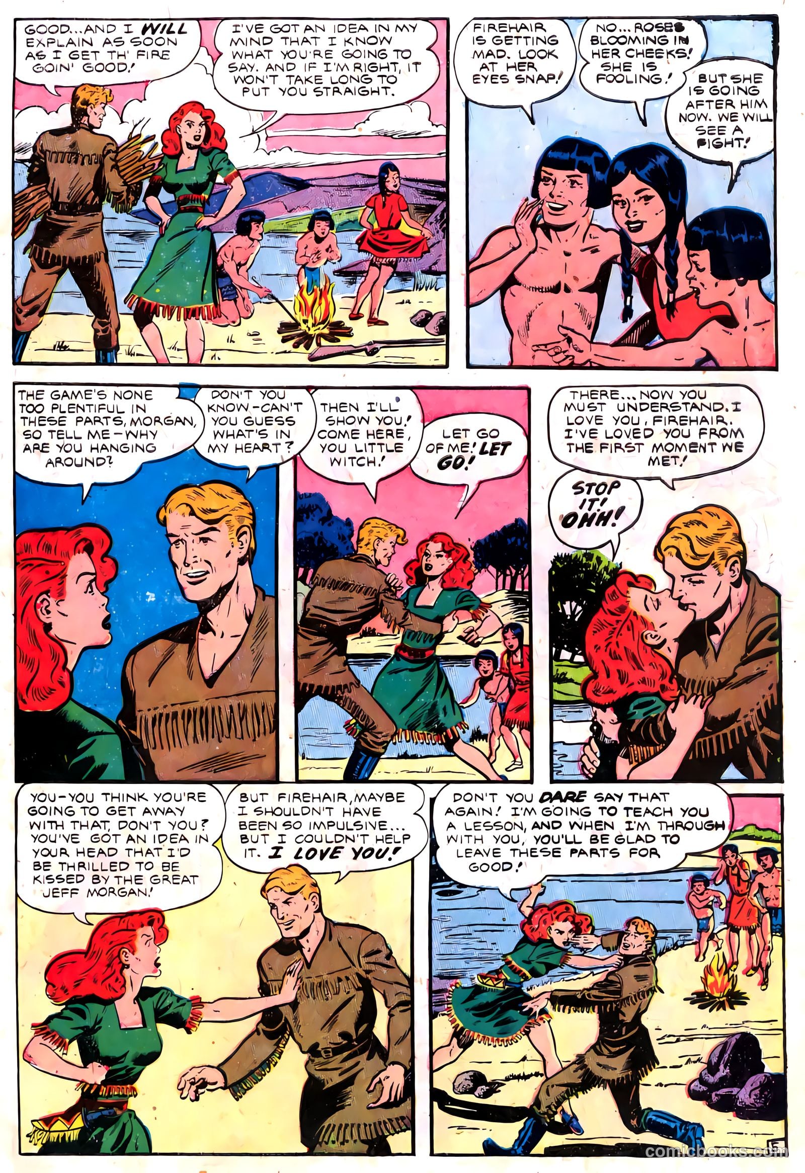 Rangers Comics #52 (1950) — page 7 of 52