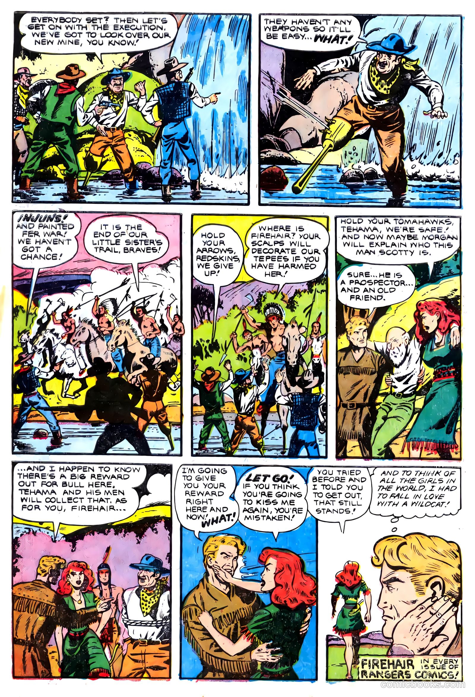 Rangers Comics #52 (1950) — page 12 of 52