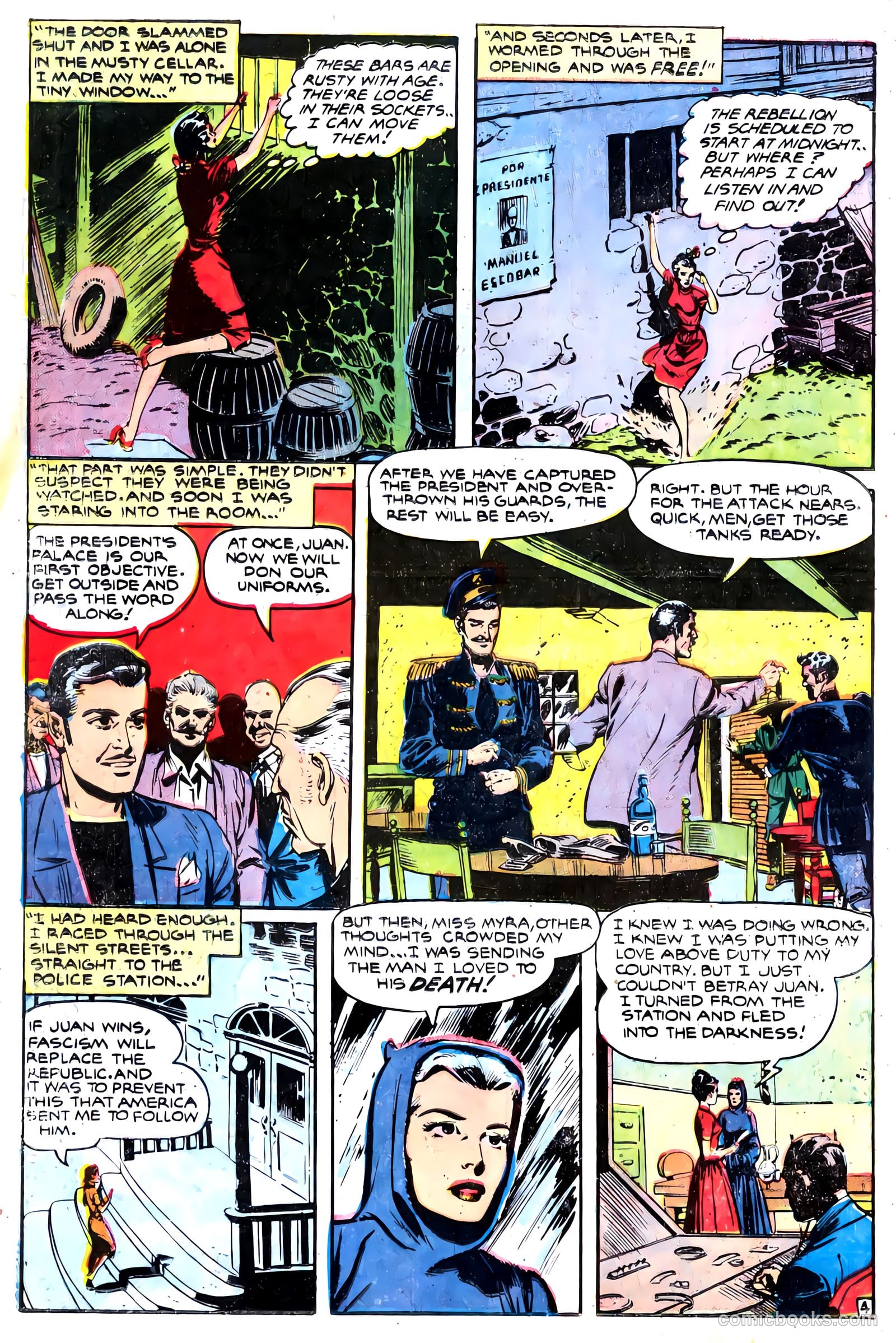 Rangers Comics #52 (1950) — page 24 of 52