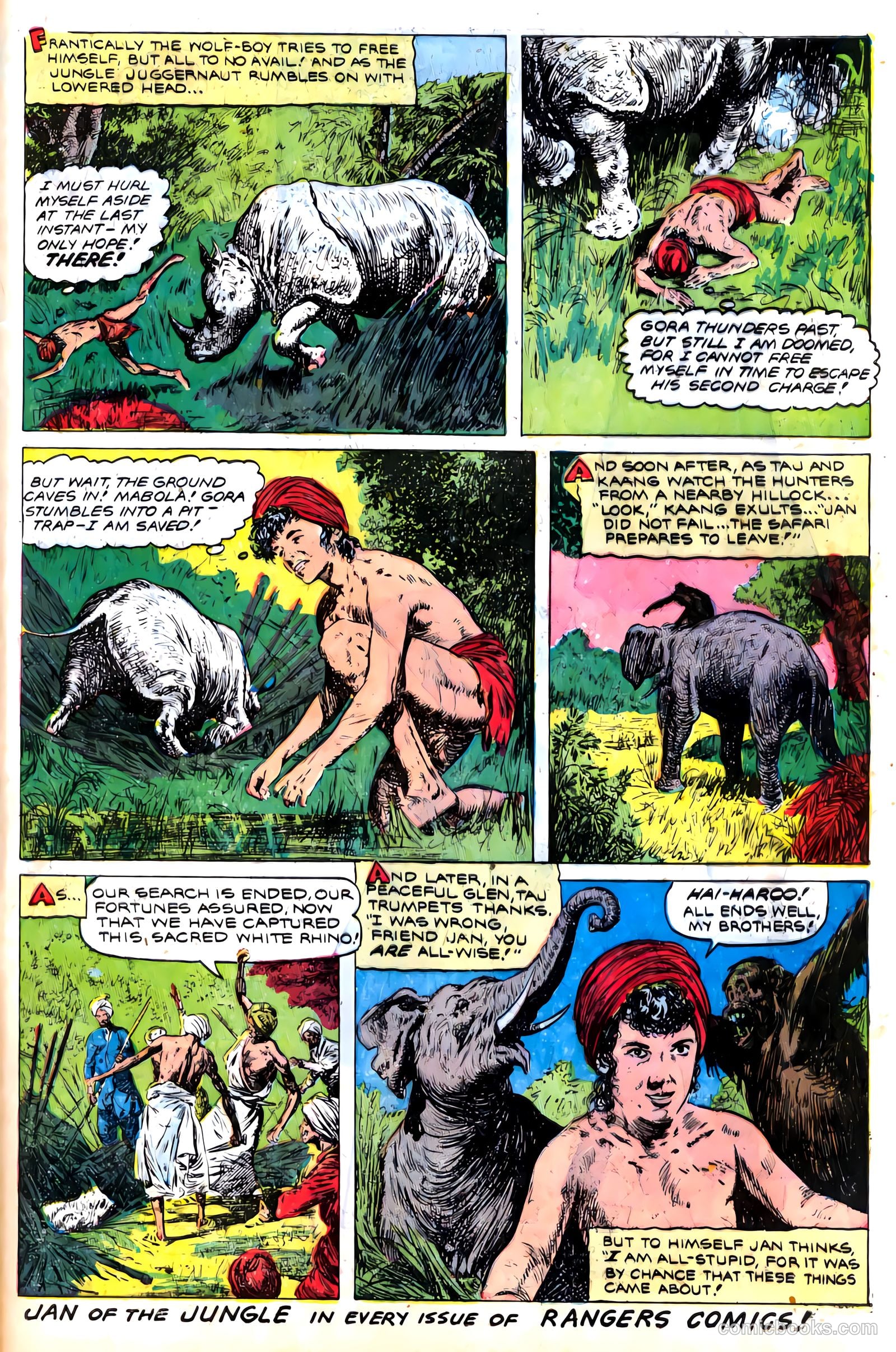 Rangers Comics #52 (1950) — page 49 of 52