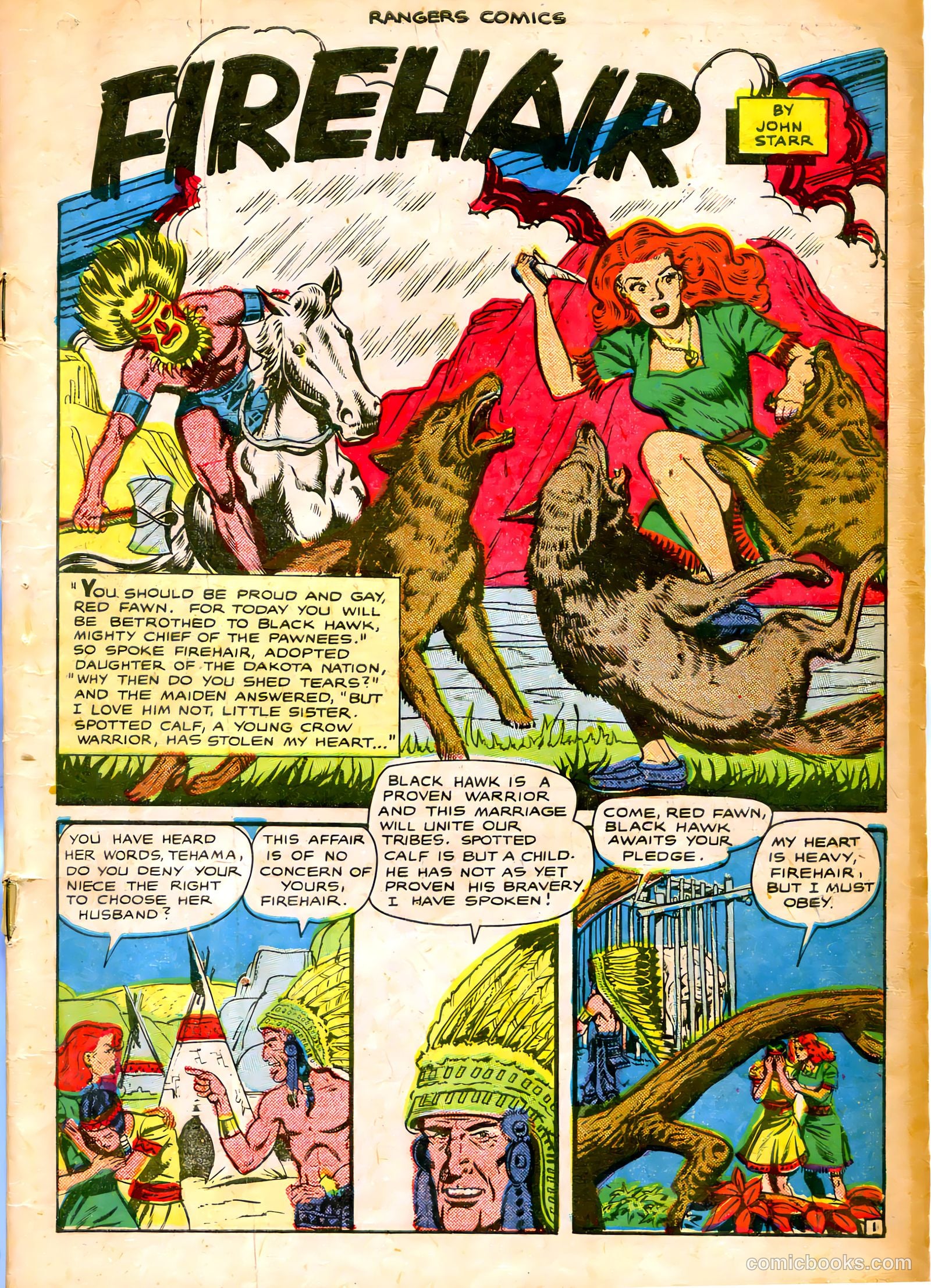 Rangers Comics #53 (1949) — page 3 of 52