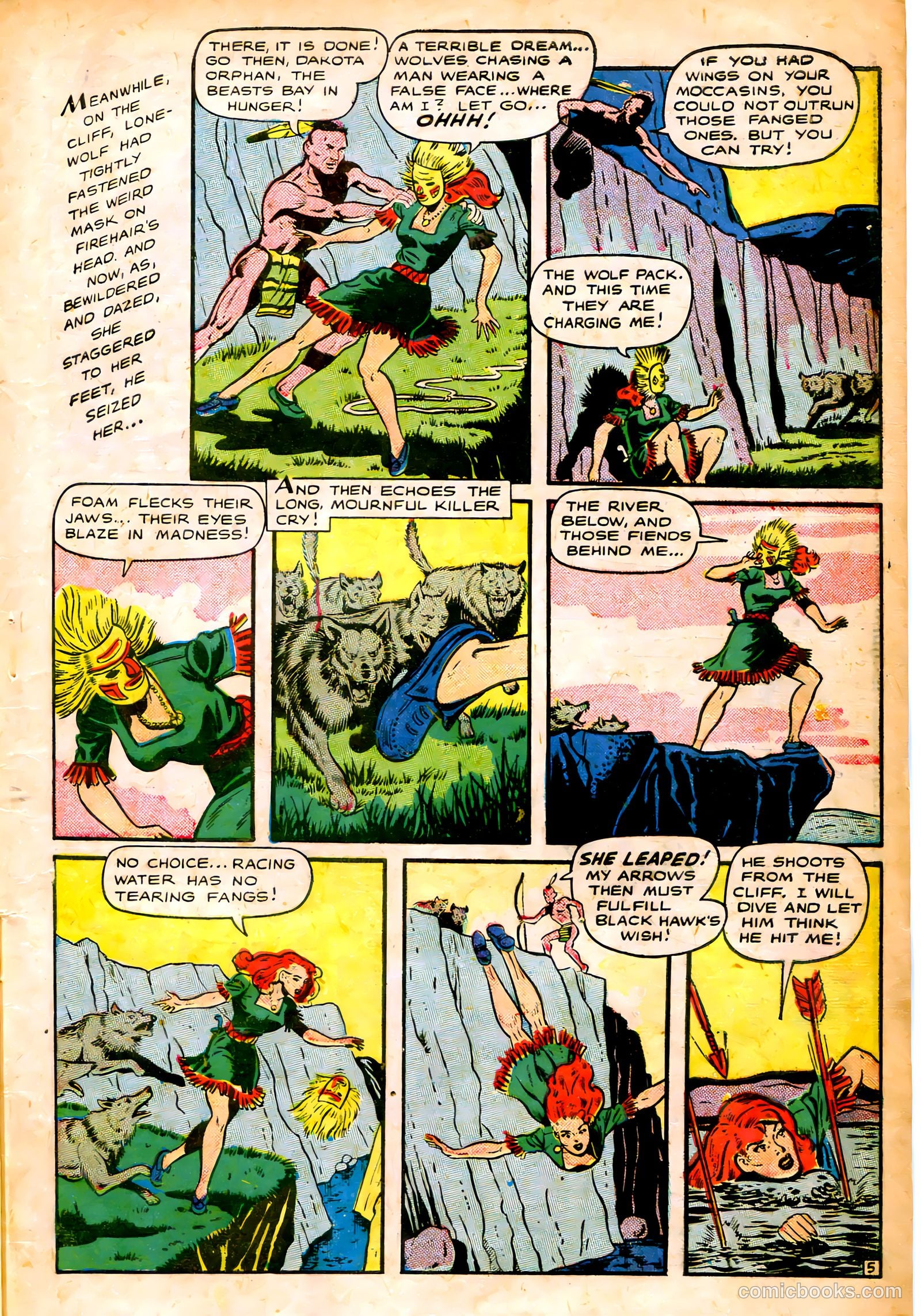 Rangers Comics #53 (1949) — page 7 of 52