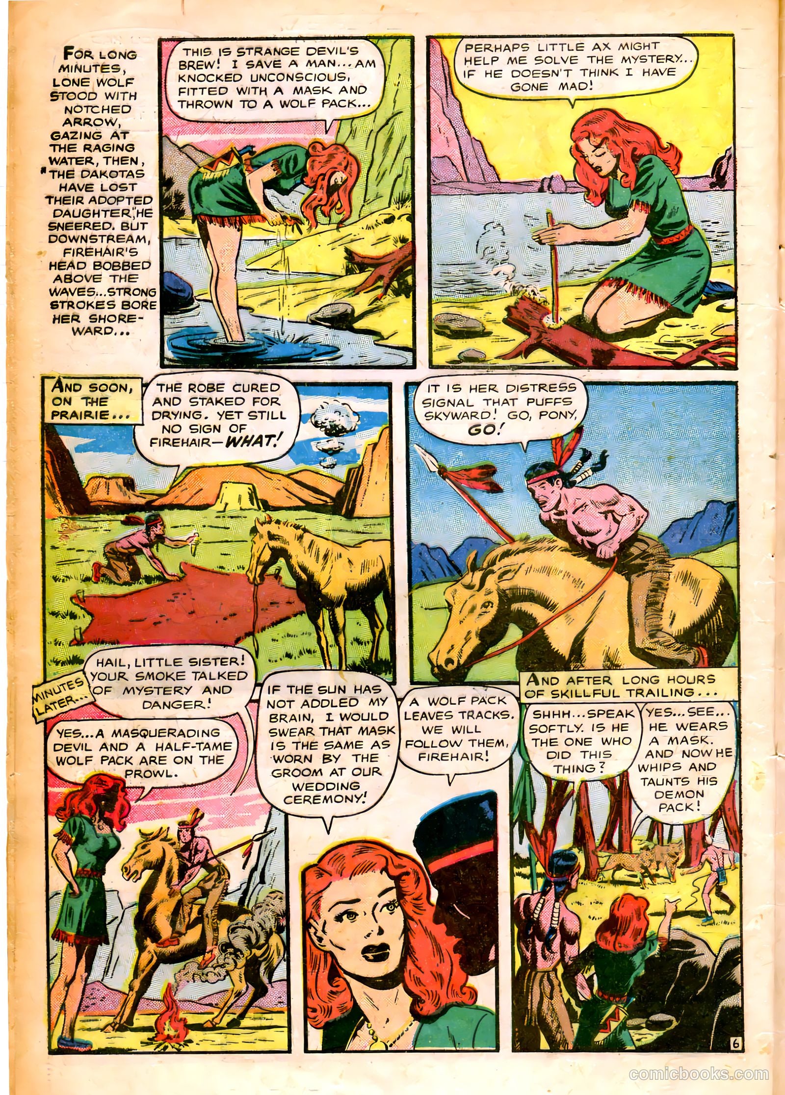Rangers Comics #53 (1949) — page 8 of 52