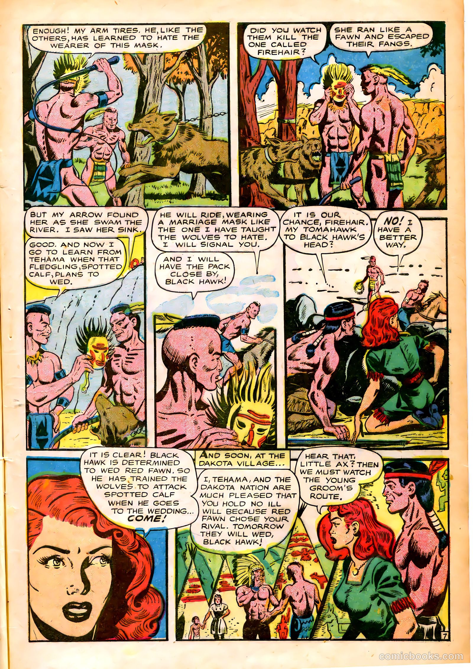 Rangers Comics #53 (1949) — page 9 of 52