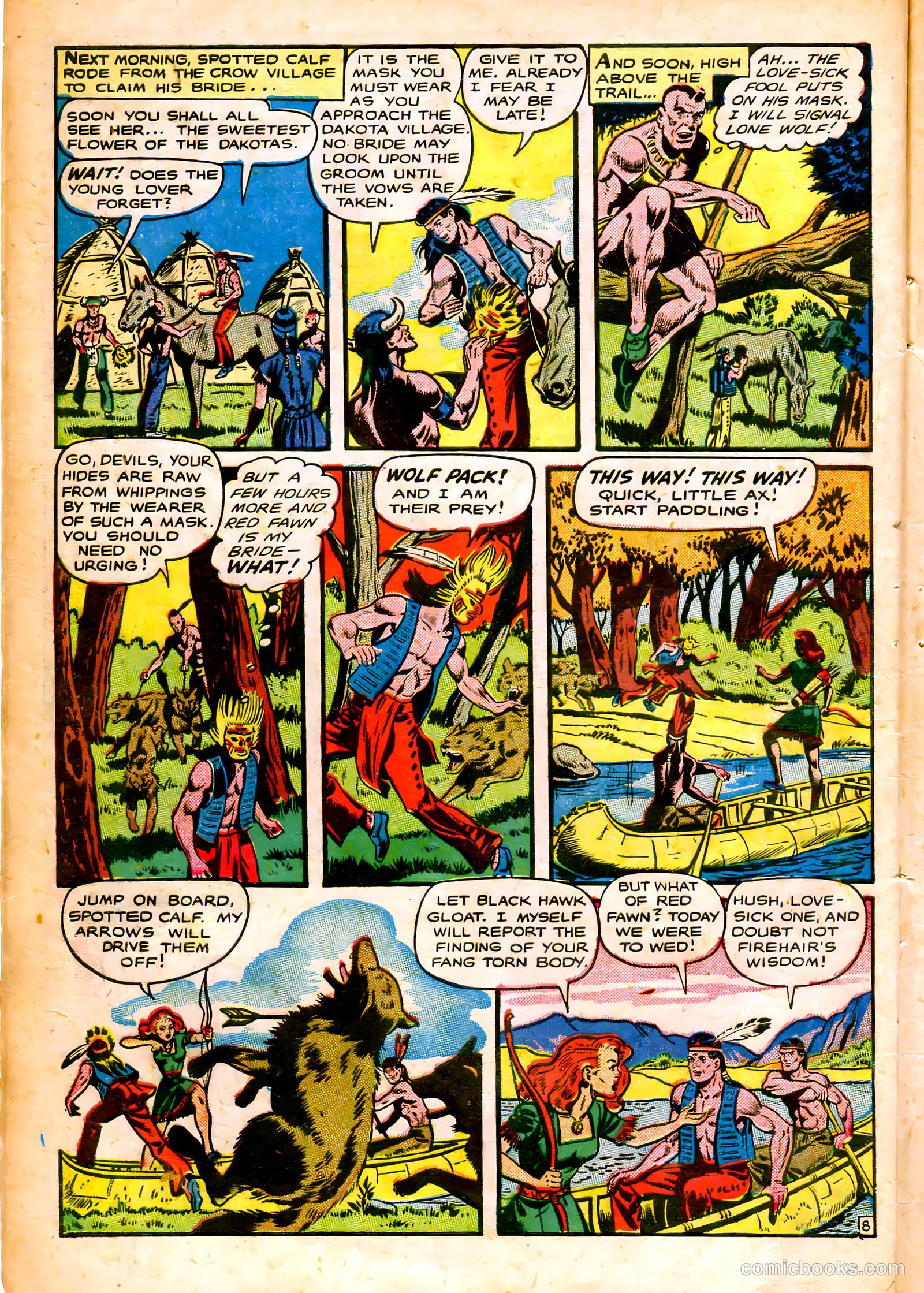 Rangers Comics #53 (1949) — page 10 of 52