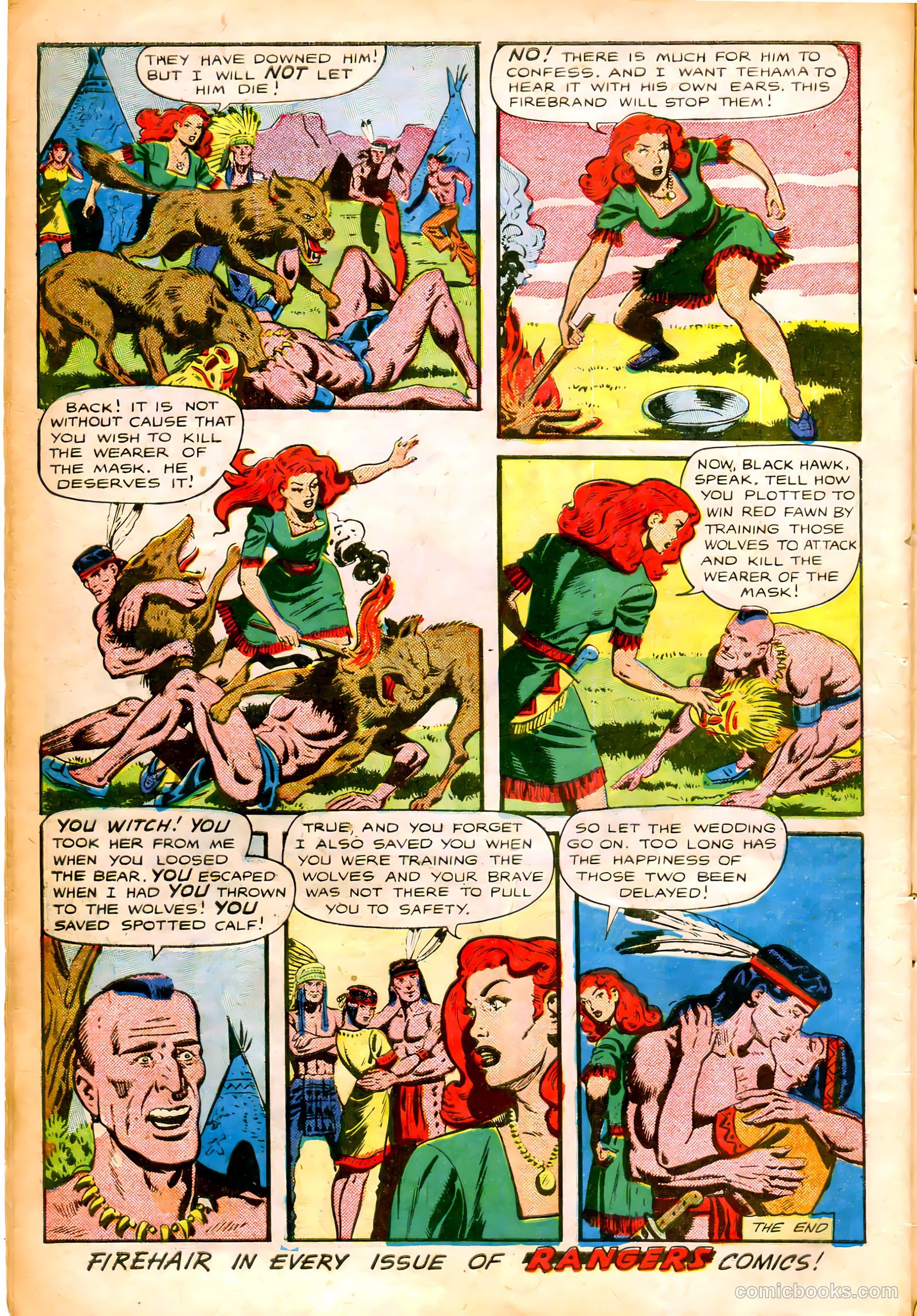Rangers Comics #53 (1949) — page 12 of 52