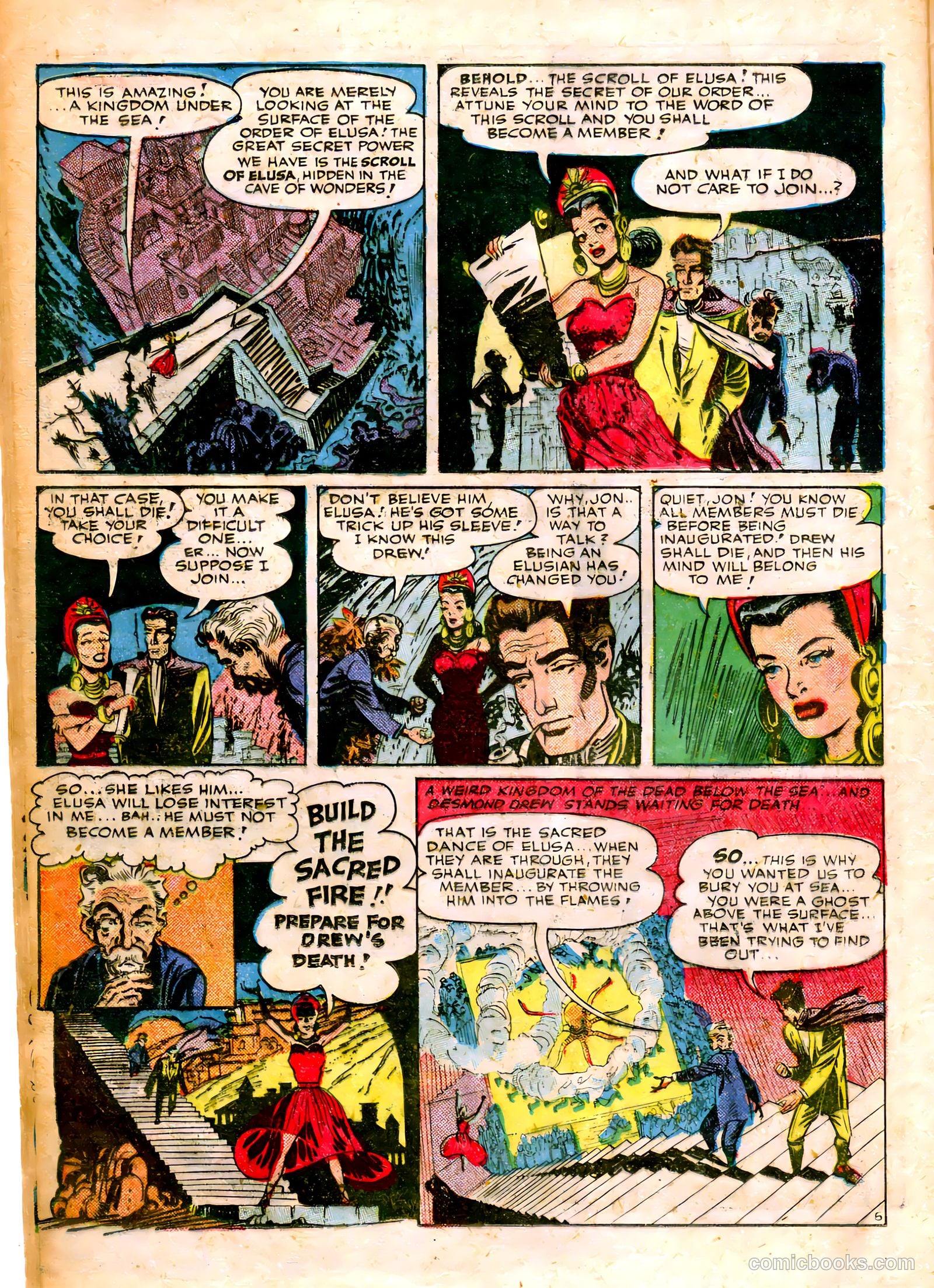 Rangers Comics #53 (1949) — page 18 of 52