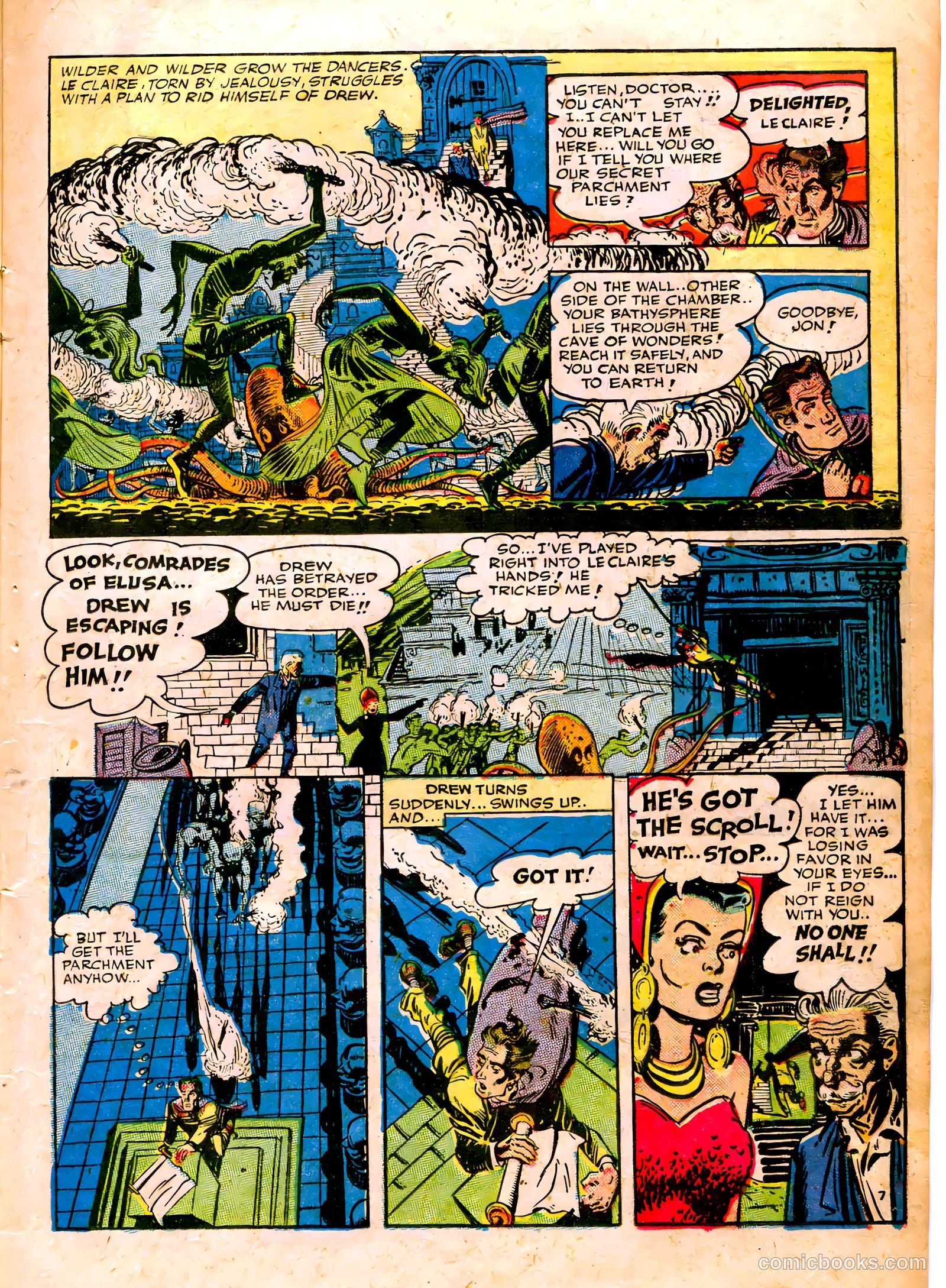 Rangers Comics #53 (1949) — page 19 of 52