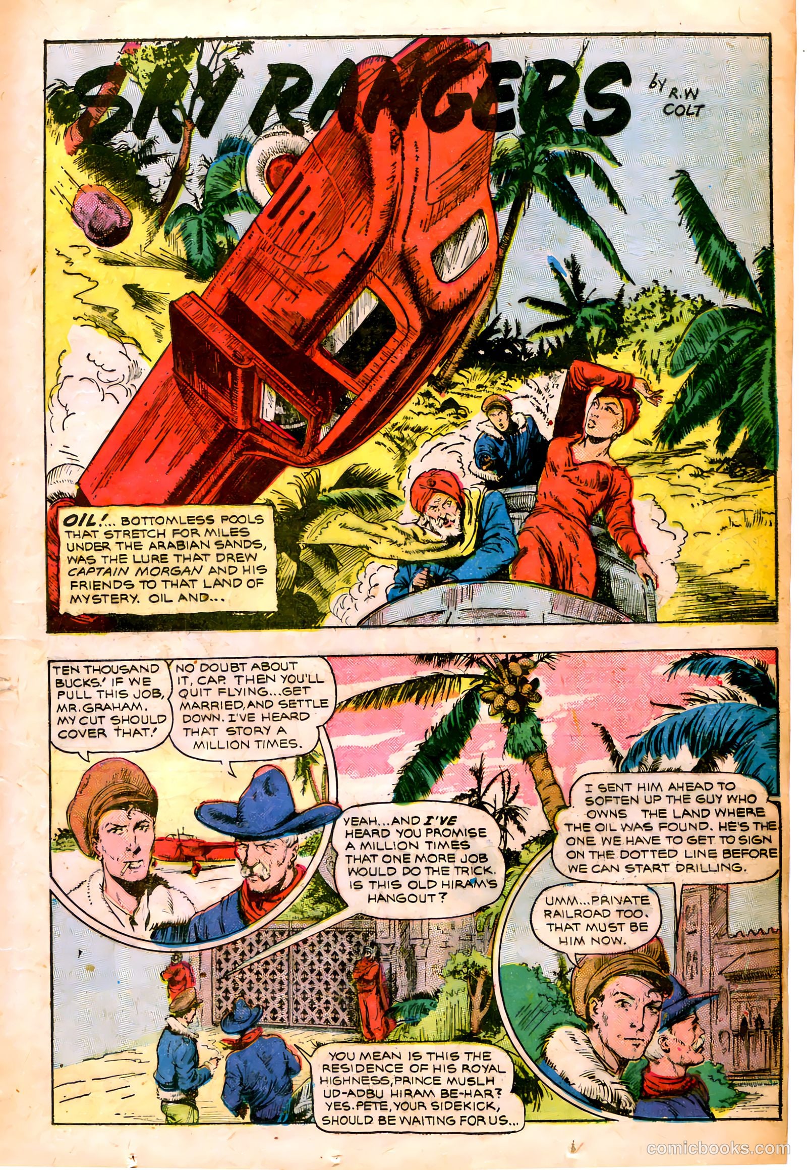 Rangers Comics #53 (1949) — page 21 of 52