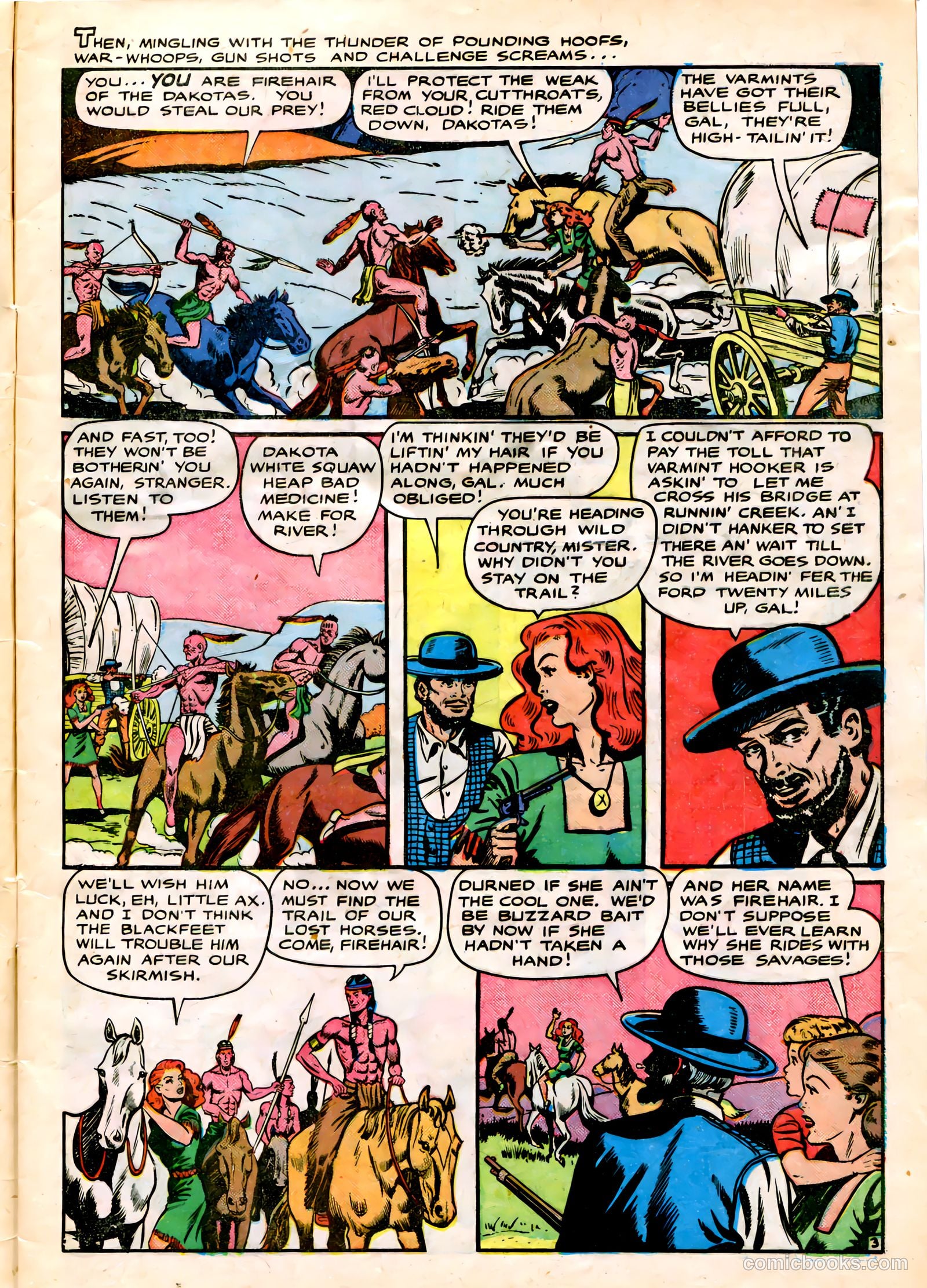 Rangers Comics #54 (1950) — page 5 of 36
